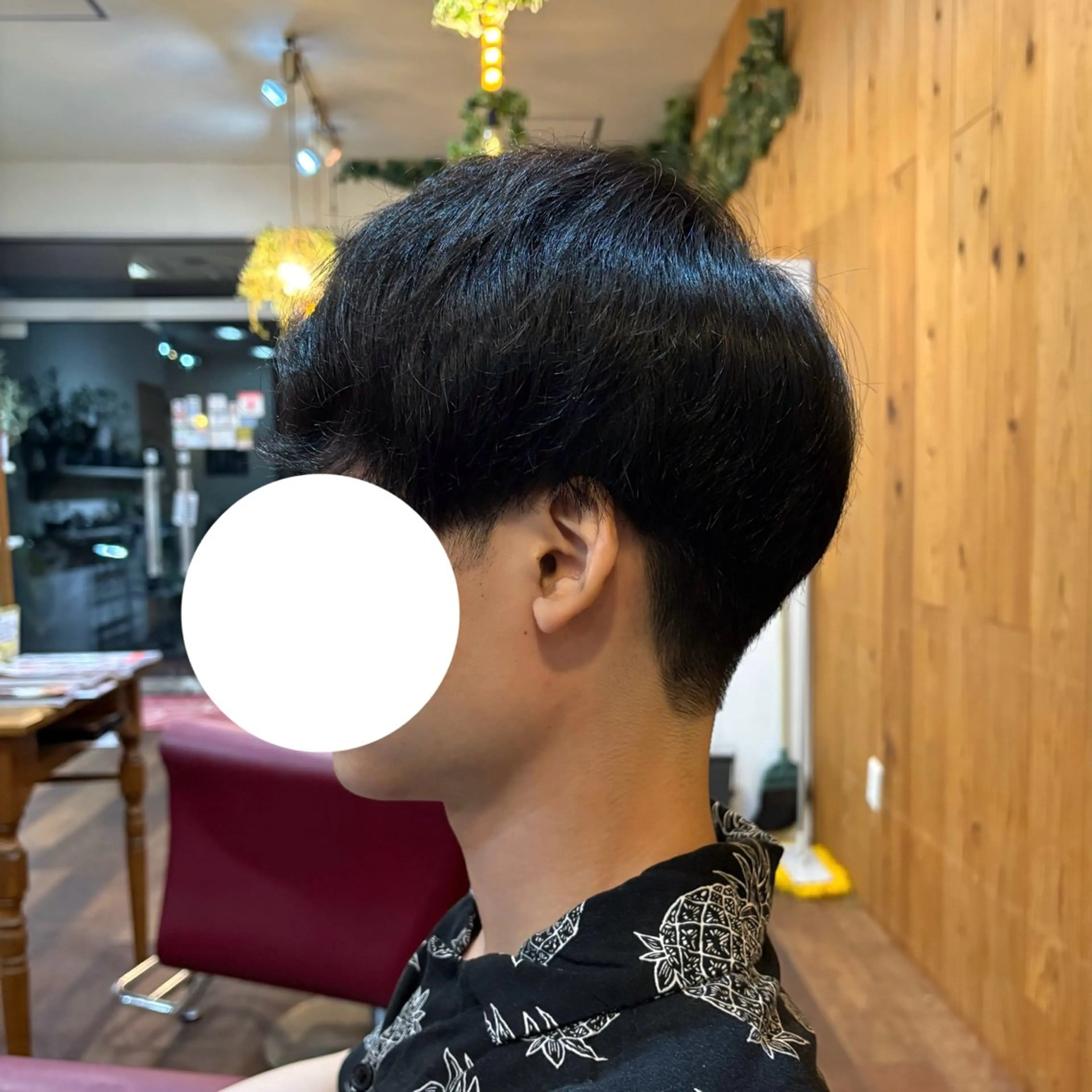 ショート メンズ マッシュ 足立 千咲のヘアスタイル