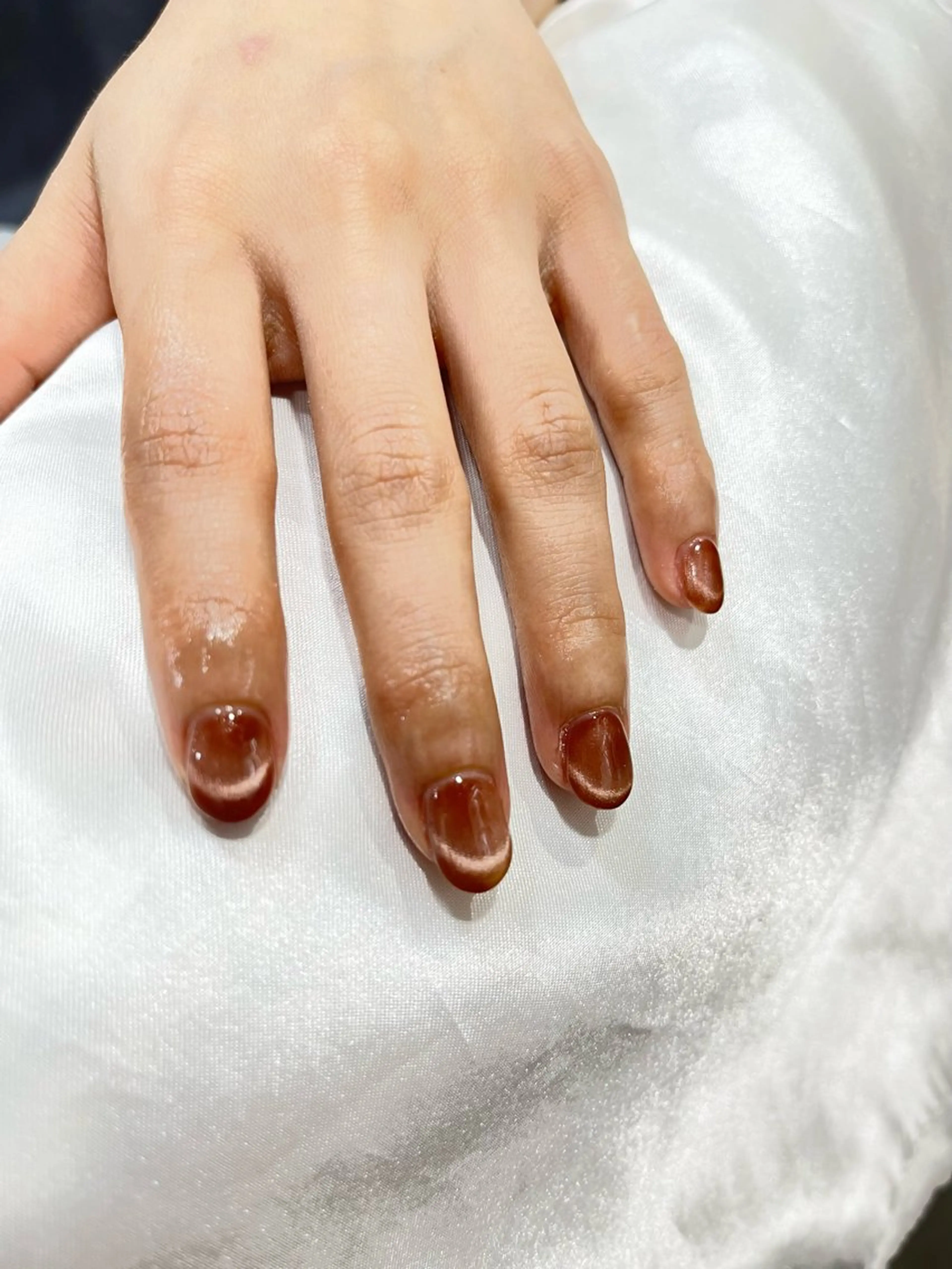 ネイル フレンチネイル マグネットネイル マグネットフレンチ ハンドネイル フットネイル nailsister ただのネイルデザイン