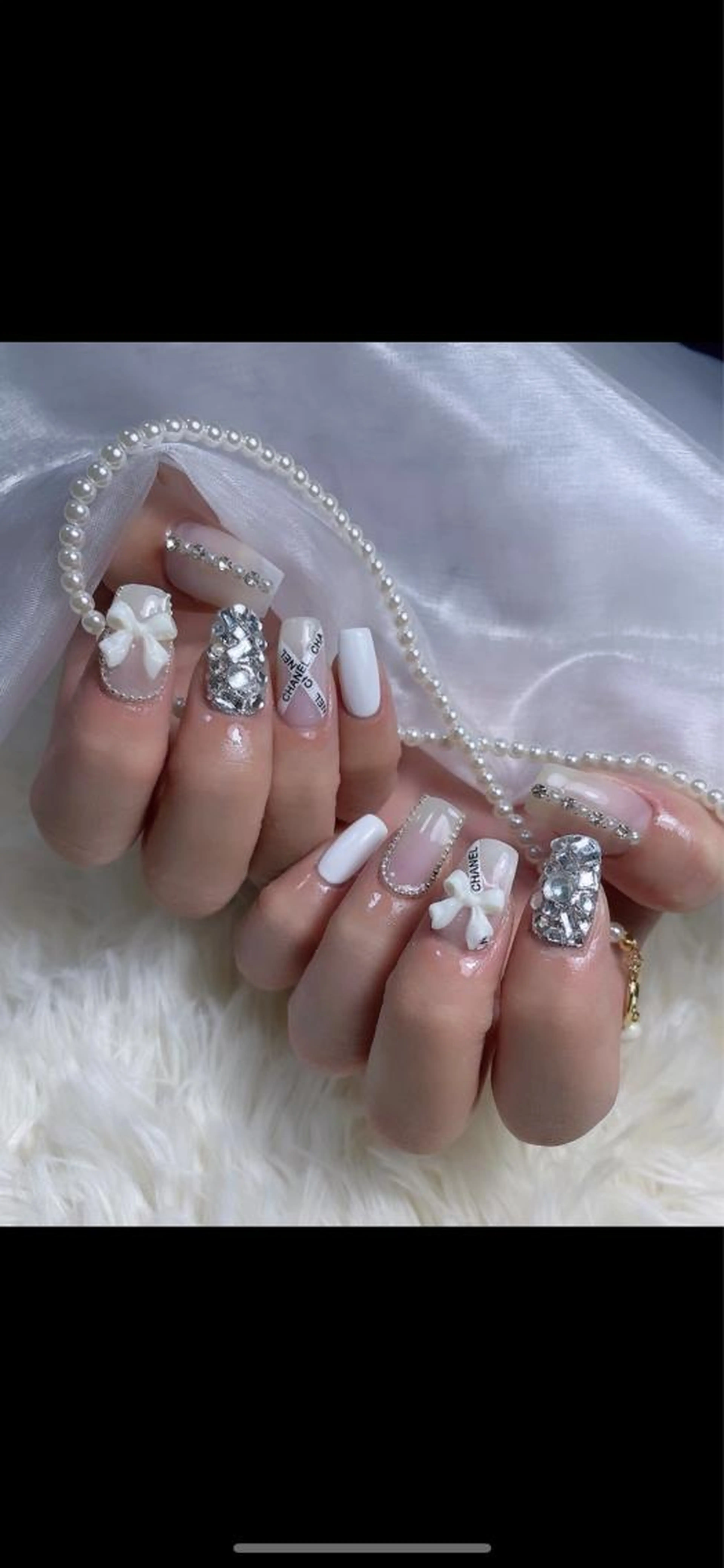 オフあり handnail やり放題ネイル(カラー何色でもOK、パーツ、アートやり放題)の写真