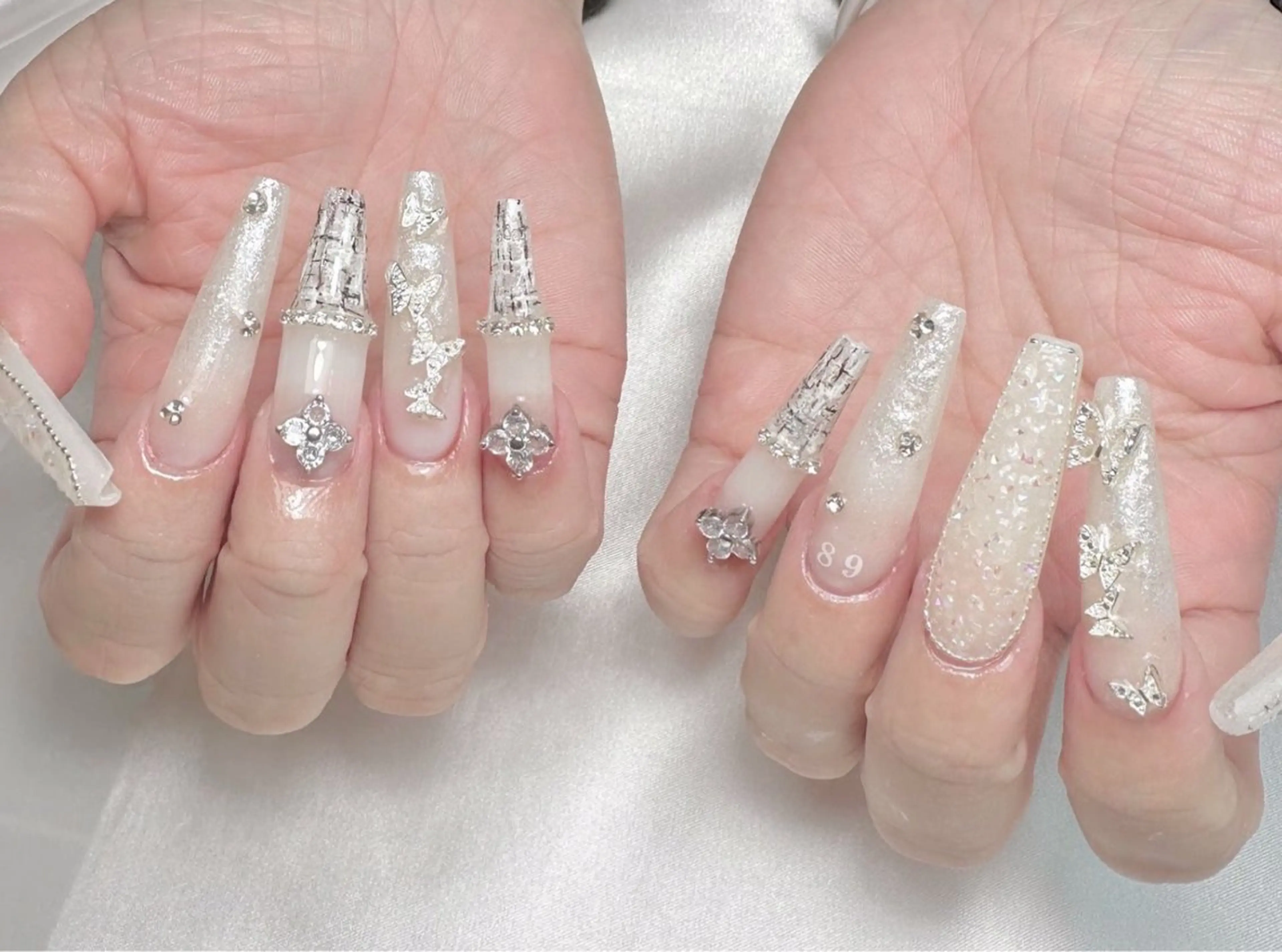 ネイル スカルプネイル lucky nail 歌舞伎町のネイルデザイン