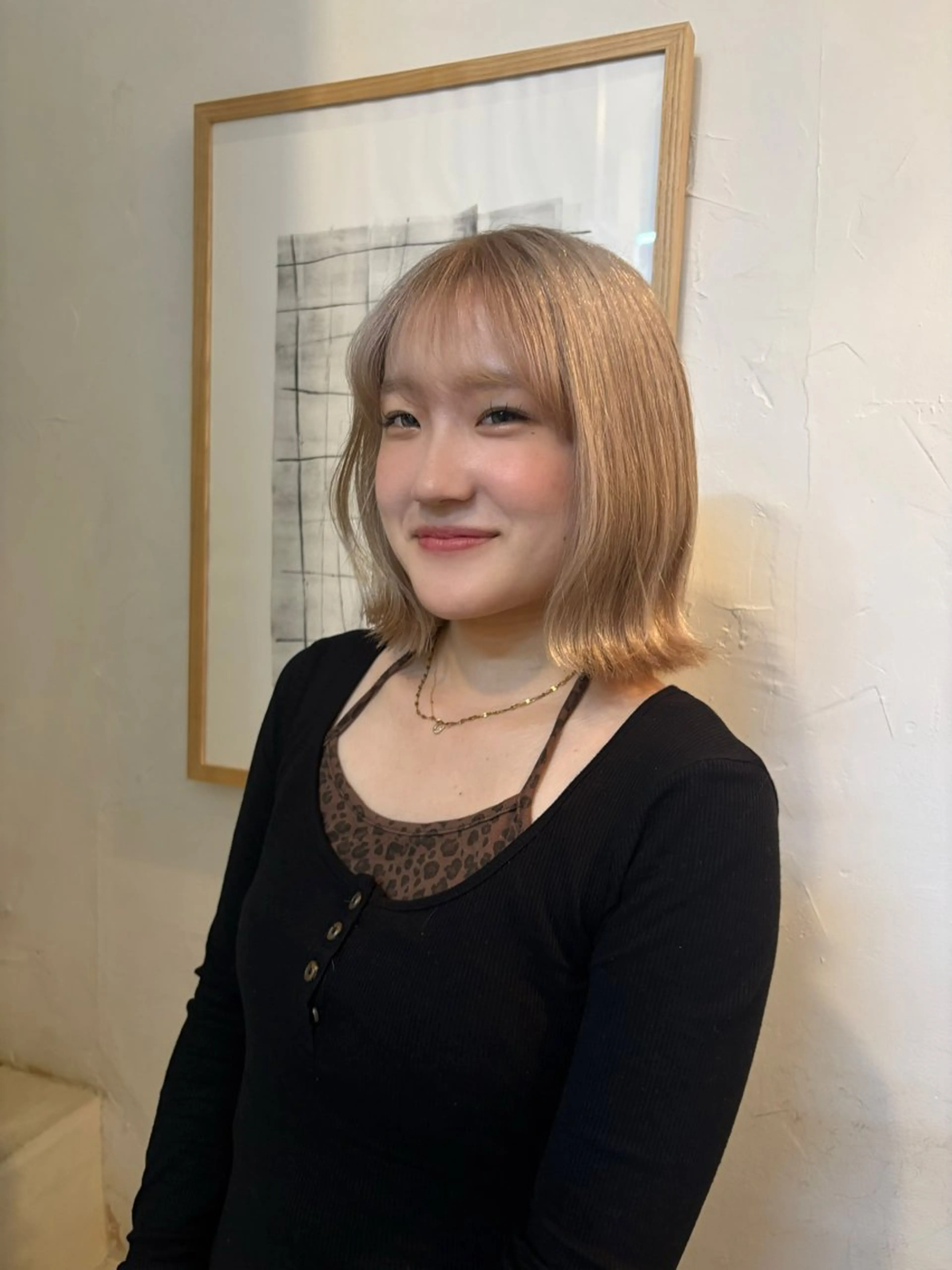 カラー ベージュカラー kii｜ ゆきな｜福岡美容室のヘアスタイル