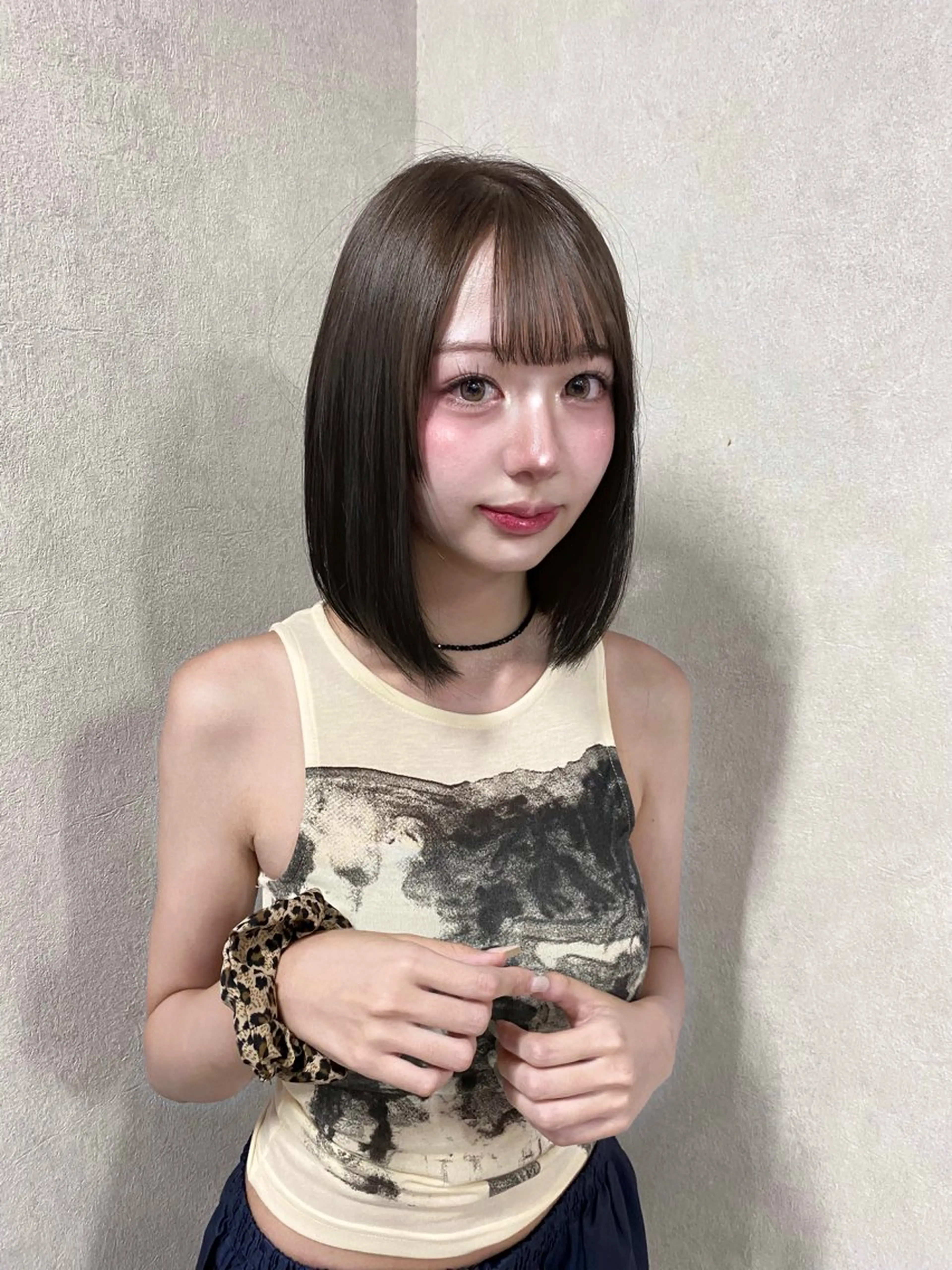 セミロング カラー ブラウンカラー ヘアカラー トレンドスタイル/ ワンホン/YURIのヘアスタイル