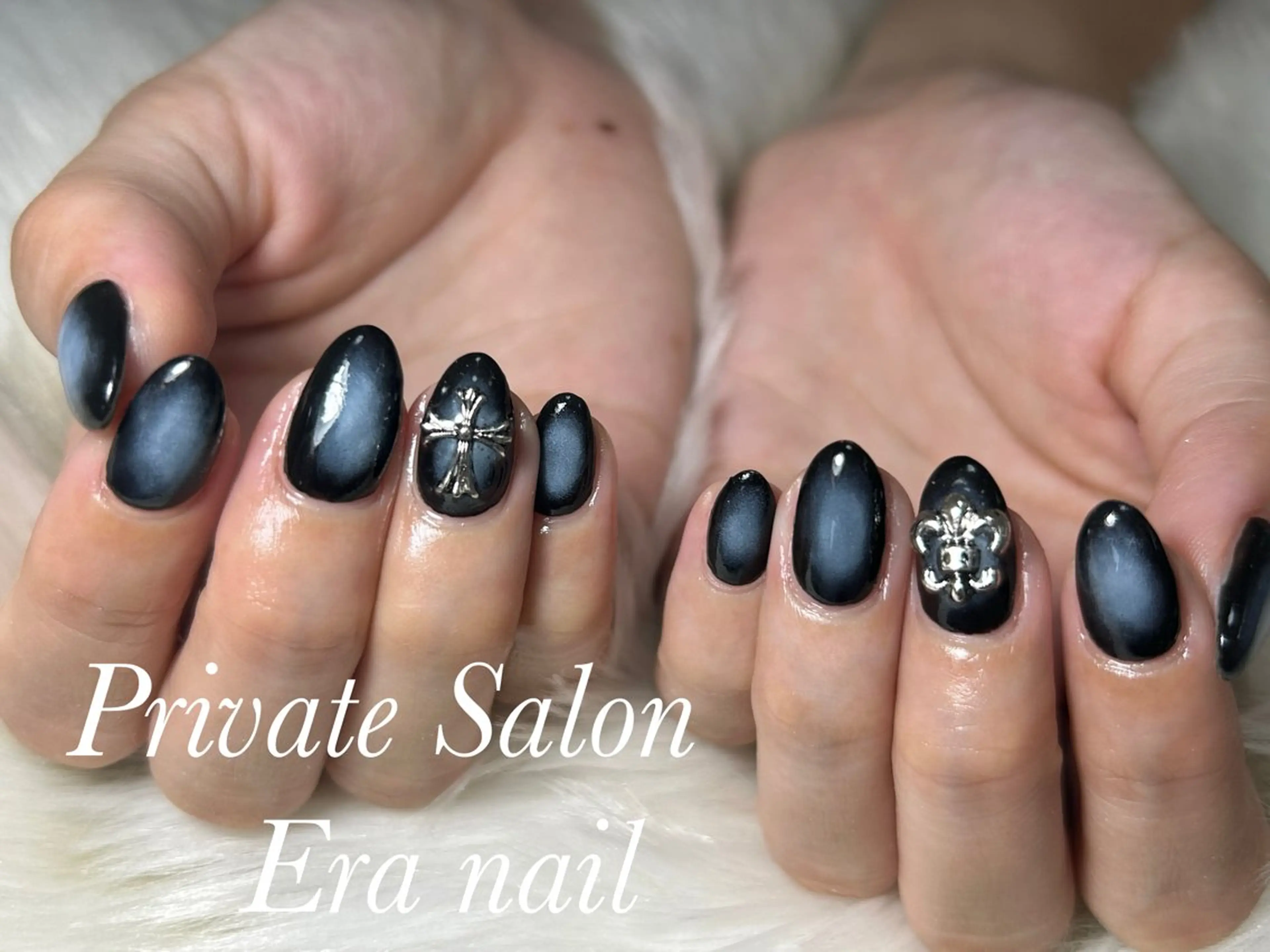 ネイル チークネイル ハンドネイル Era nailのネイルデザイン