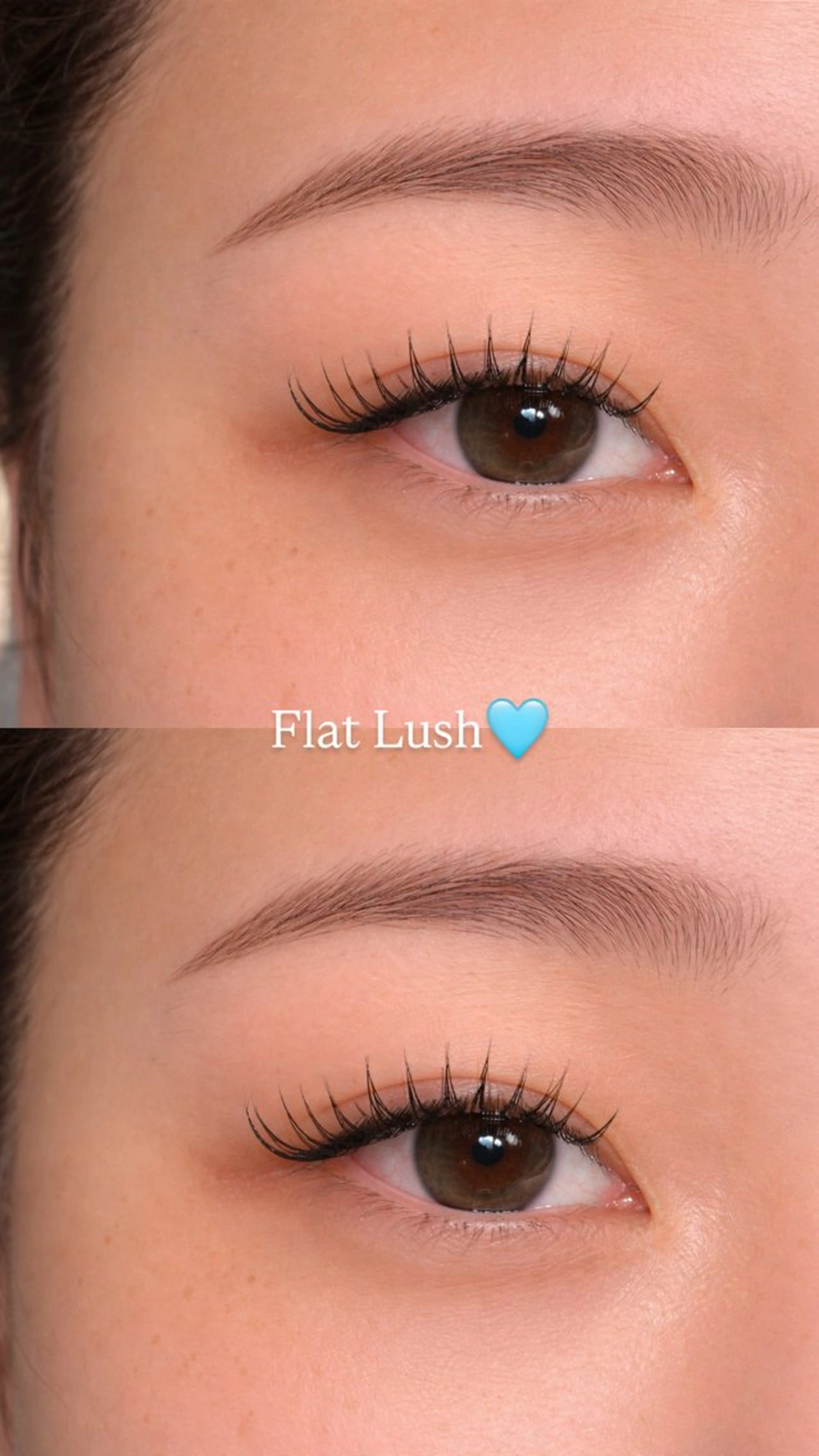 マツエク👀💖 フラットラッシュ100本の写真