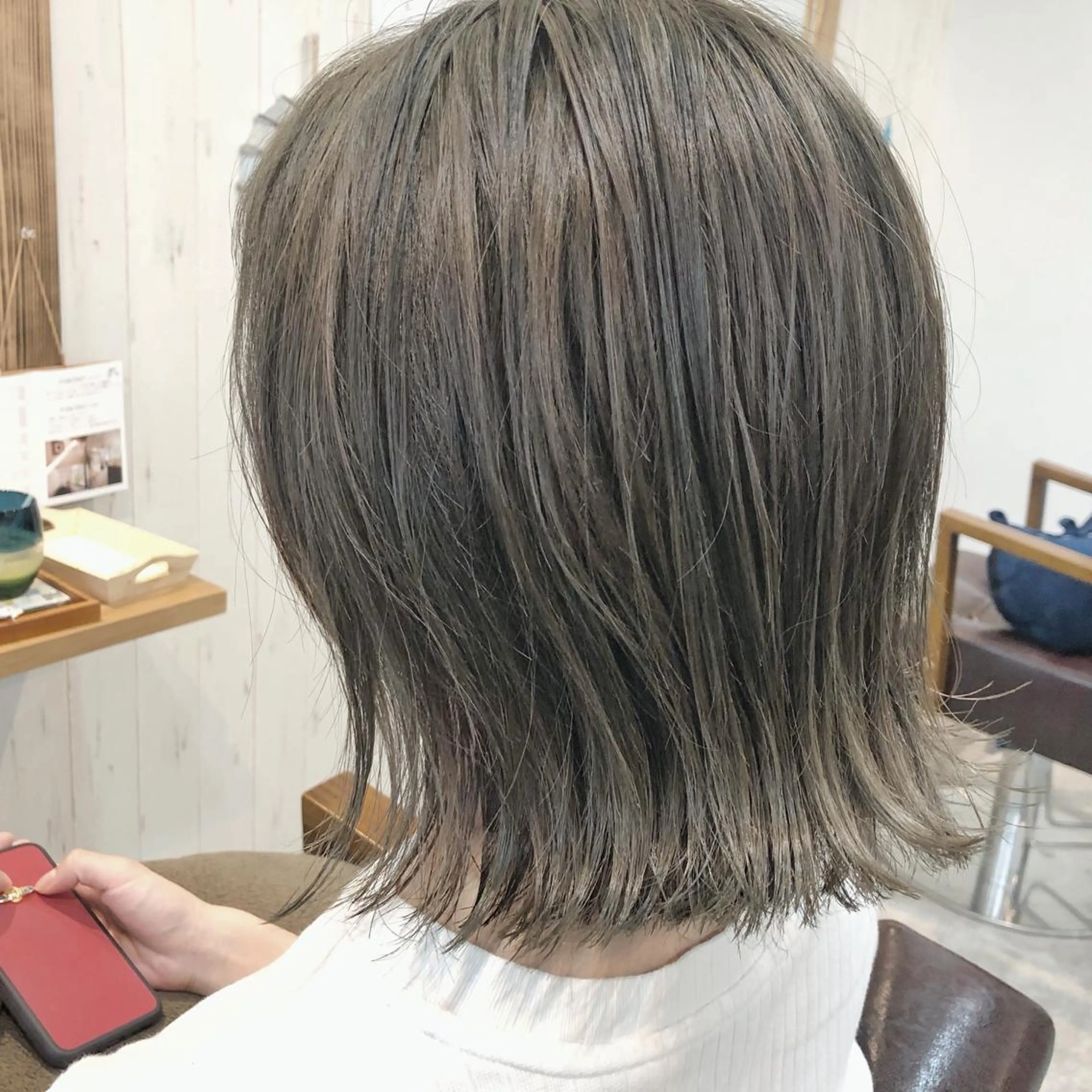 ミディアム カラー [店長]加地 峻のヘアスタイル