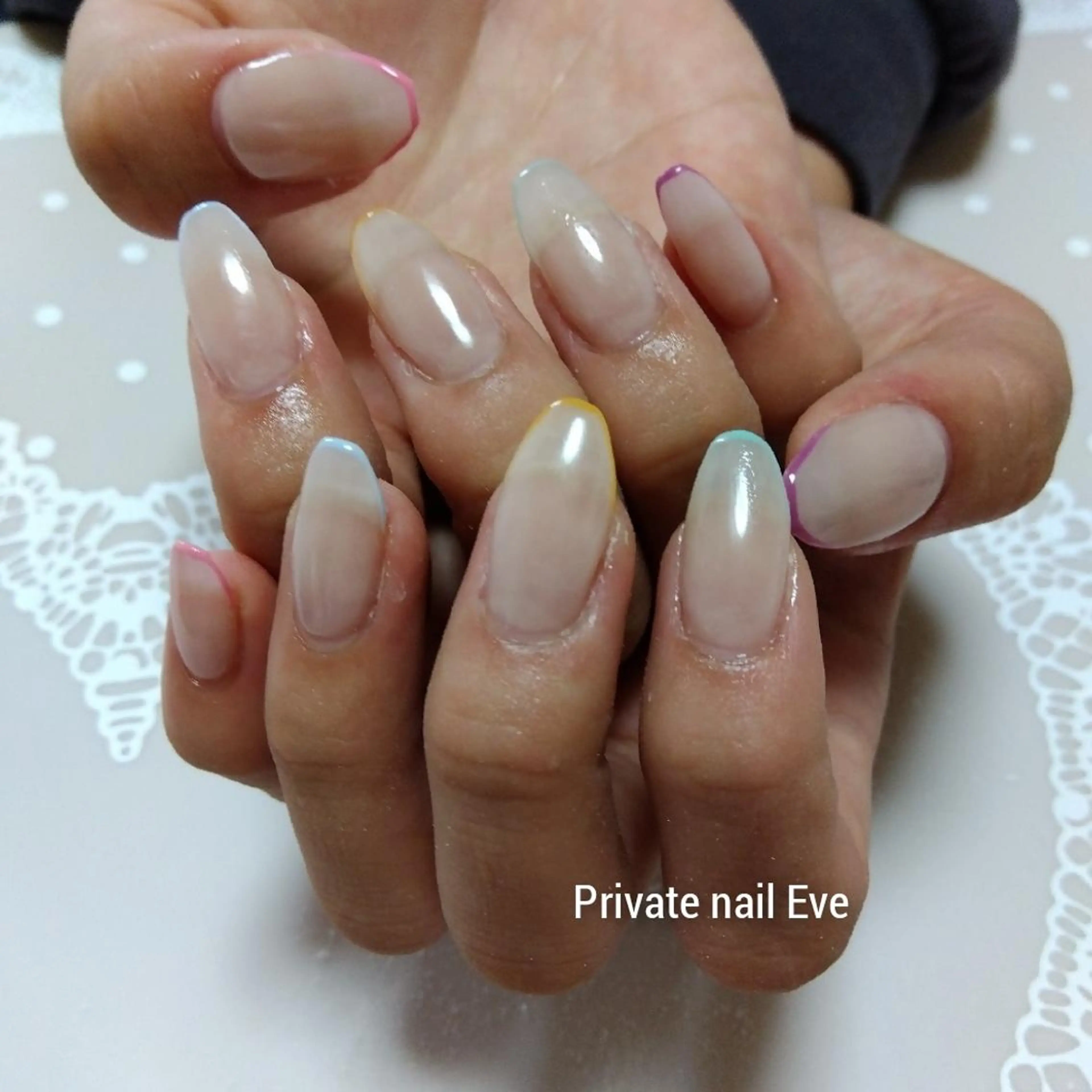 ネイル フレンチネイル ワンカラーネイル ハンドネイル ネイル junkoのネイルデザイン