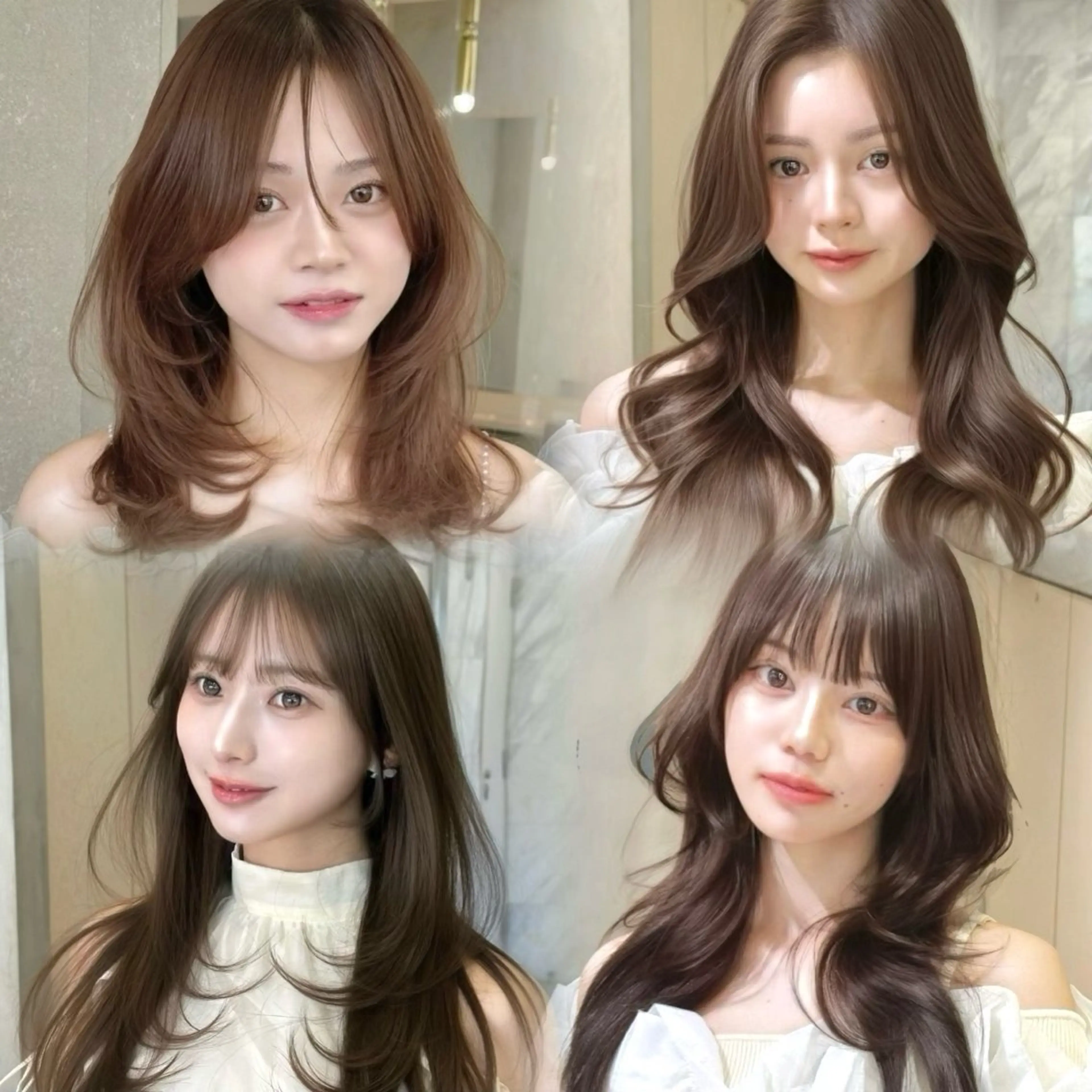 ロング カット ヘアカラー トリートメント 池袋/似合わせ/縮毛 髪質改善【ugen】のヘアスタイル