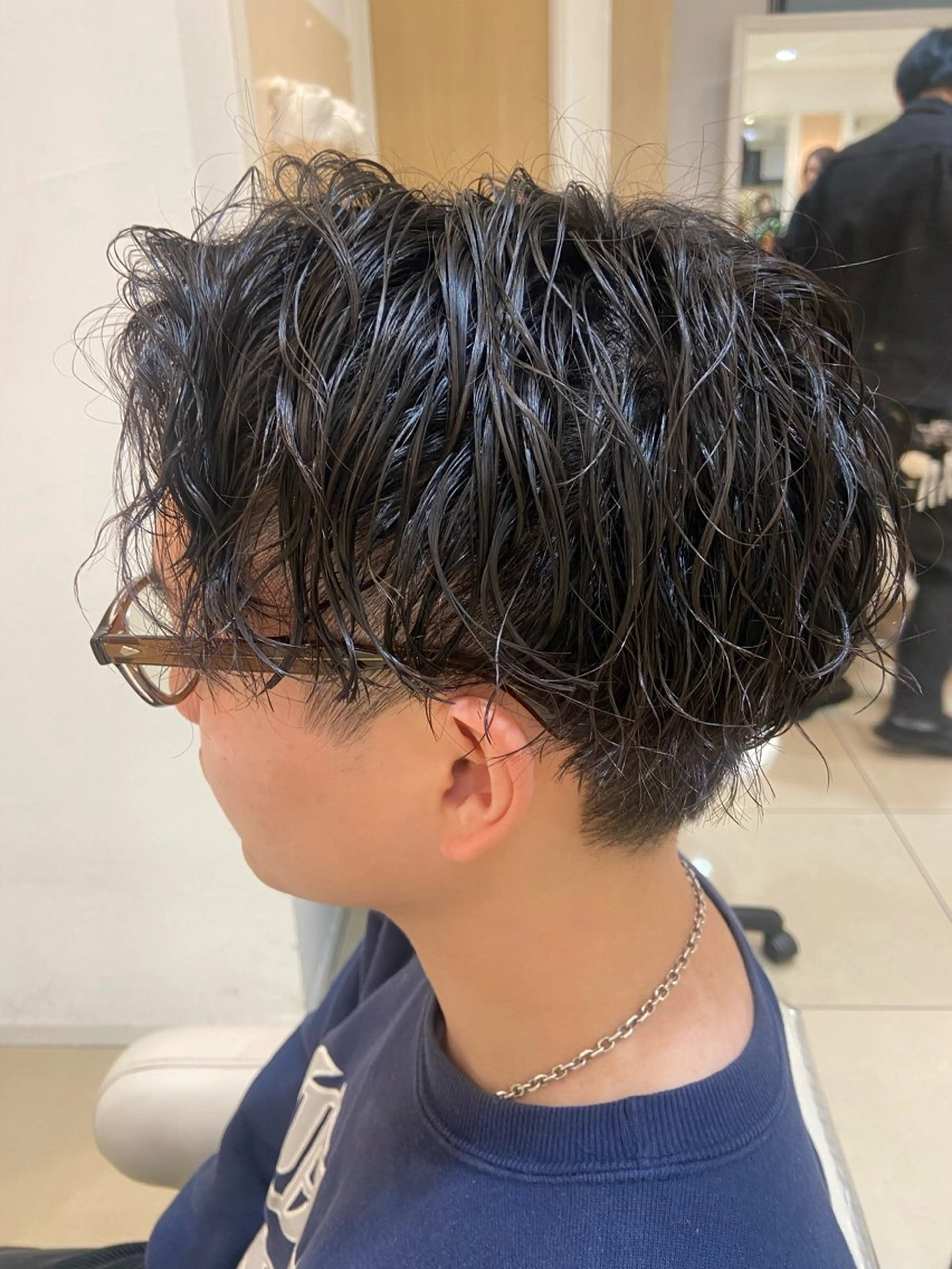 パーマ メンズ カット パーマ 🌙Ash中目黒 坪内沙月🌙のヘアスタイル