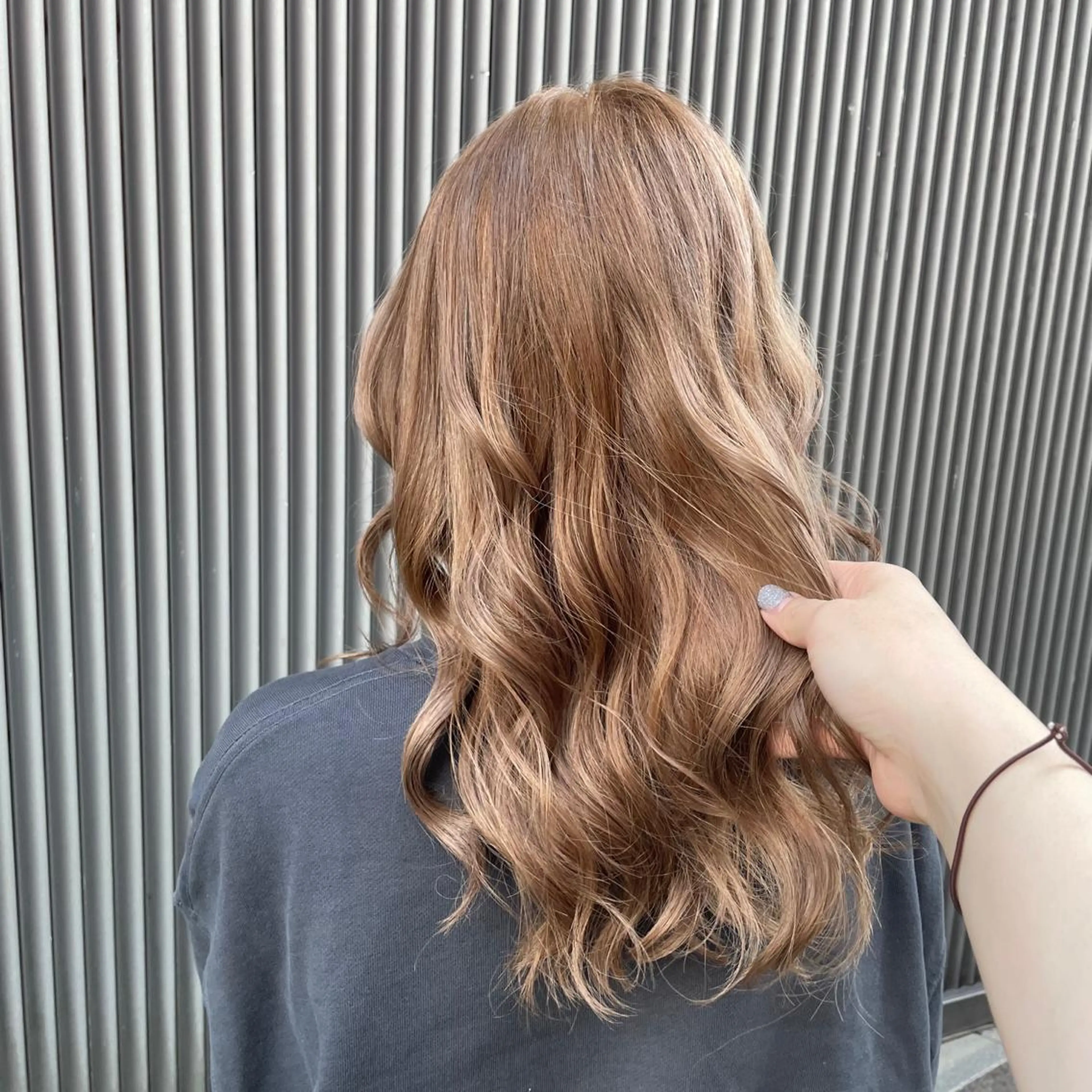 セミロング カラー ヘアカラー トリートメント ALLEN hair /まなのヘアスタイル