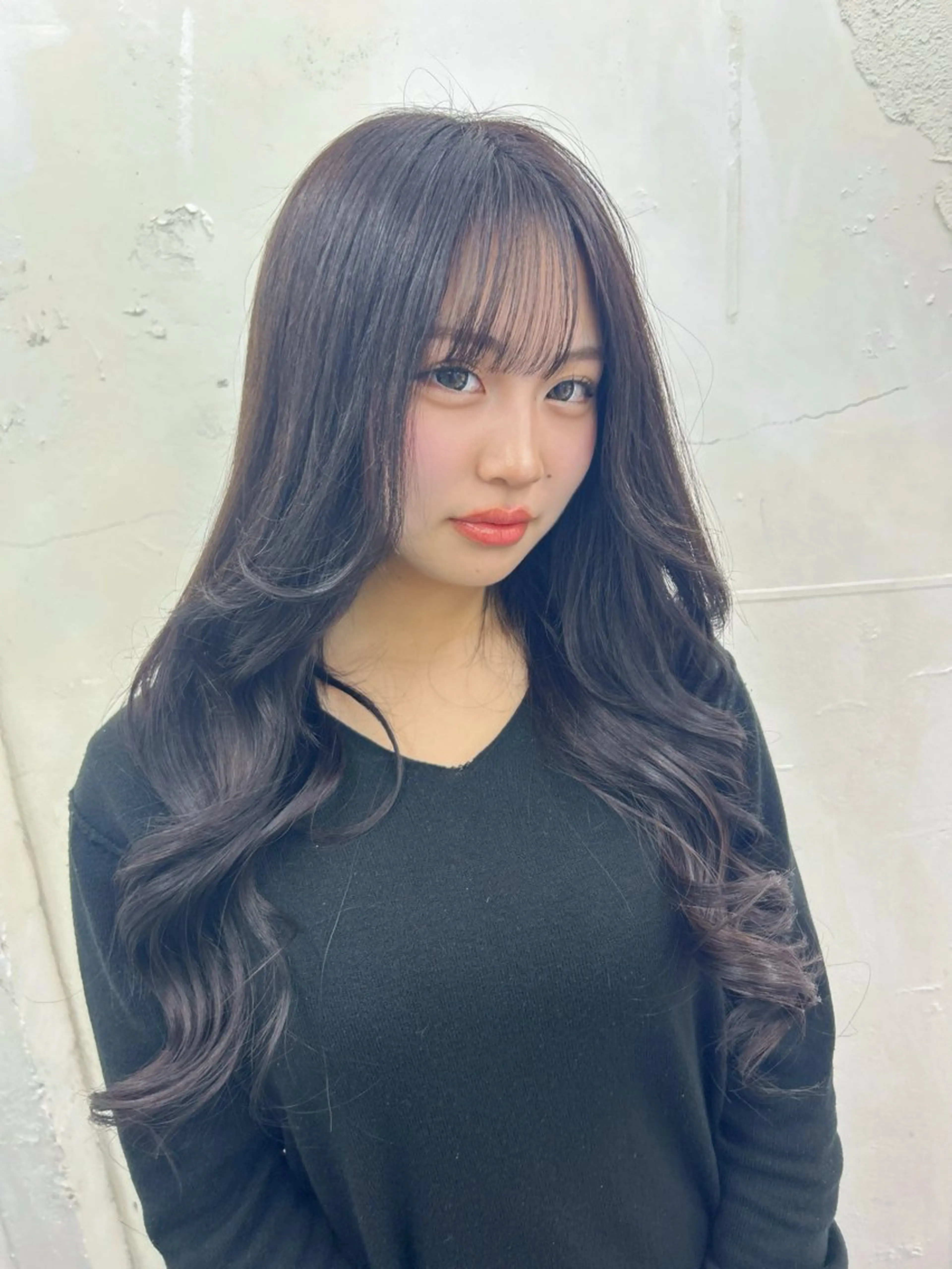 ロング カラー エクステ カット エクステ レイヤー/エクステ alpha下妻のヘアスタイル