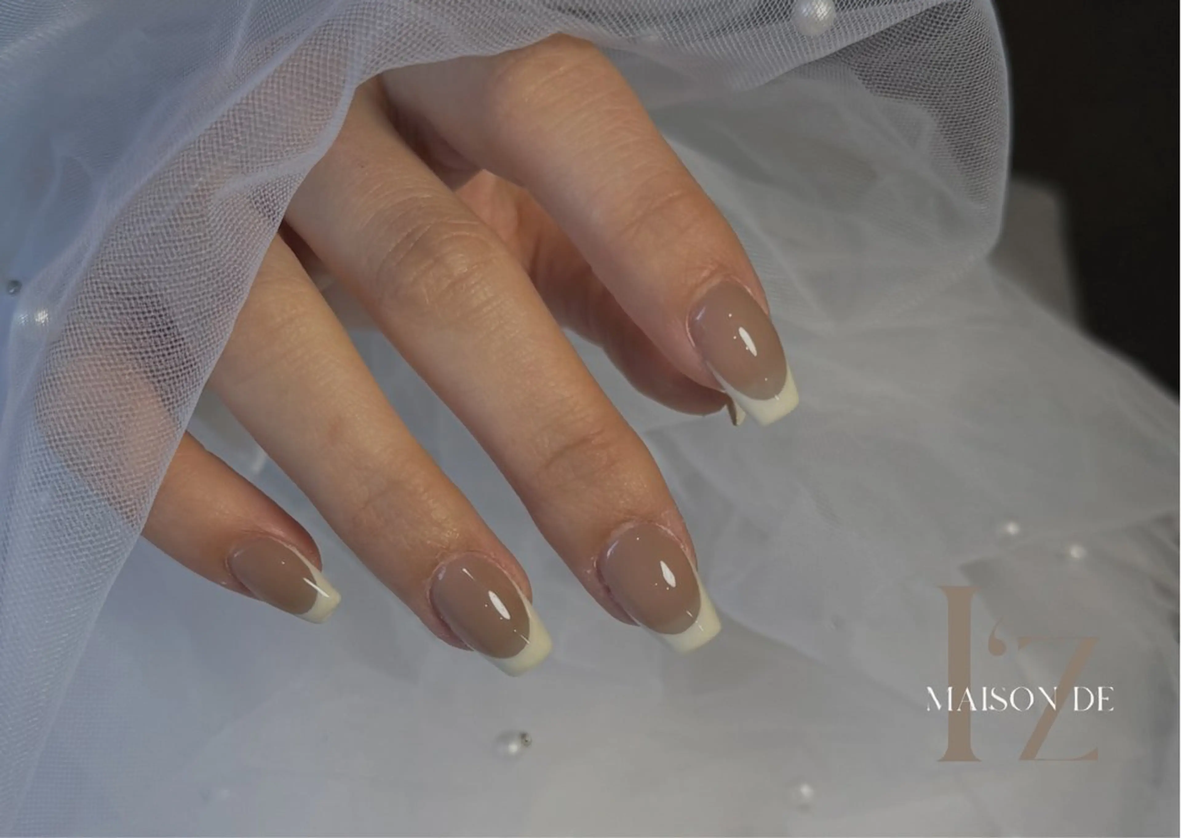 ショート maison de I'zのネイルデザイン