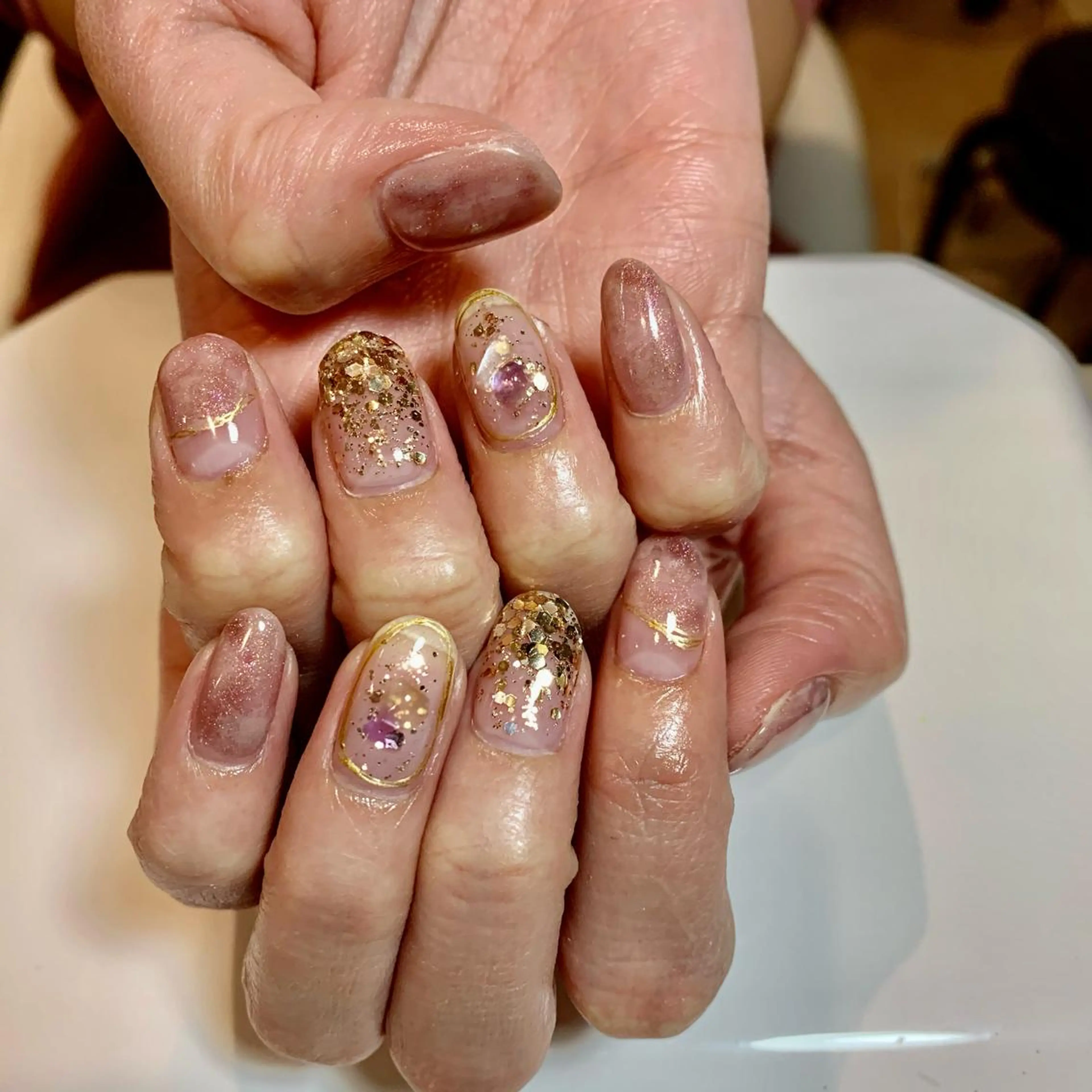 ネイル アートネイル 松川 めぐみのネイルデザイン