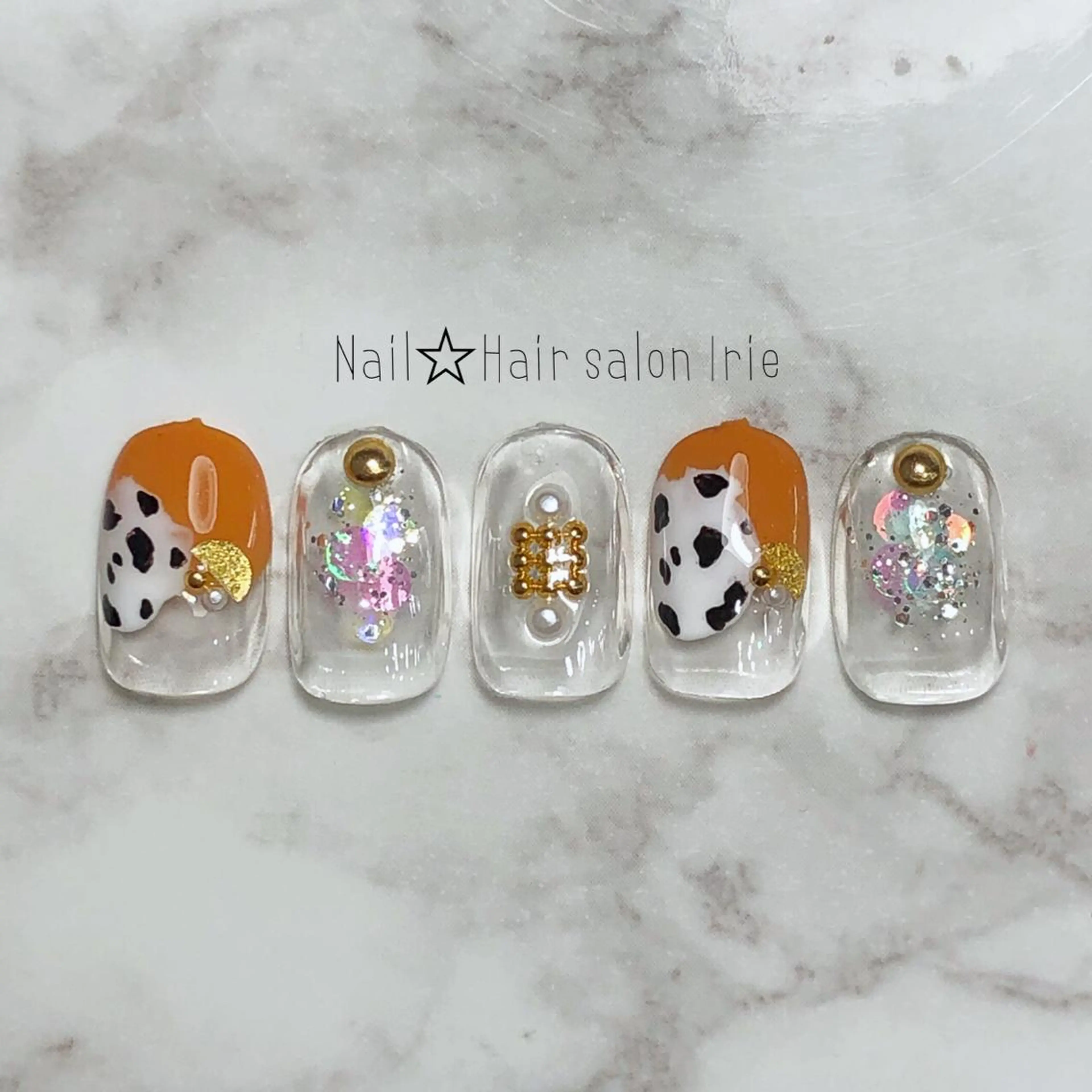 ネイル Hair salon Irie所属・與儀 知佳のネイルデザイン