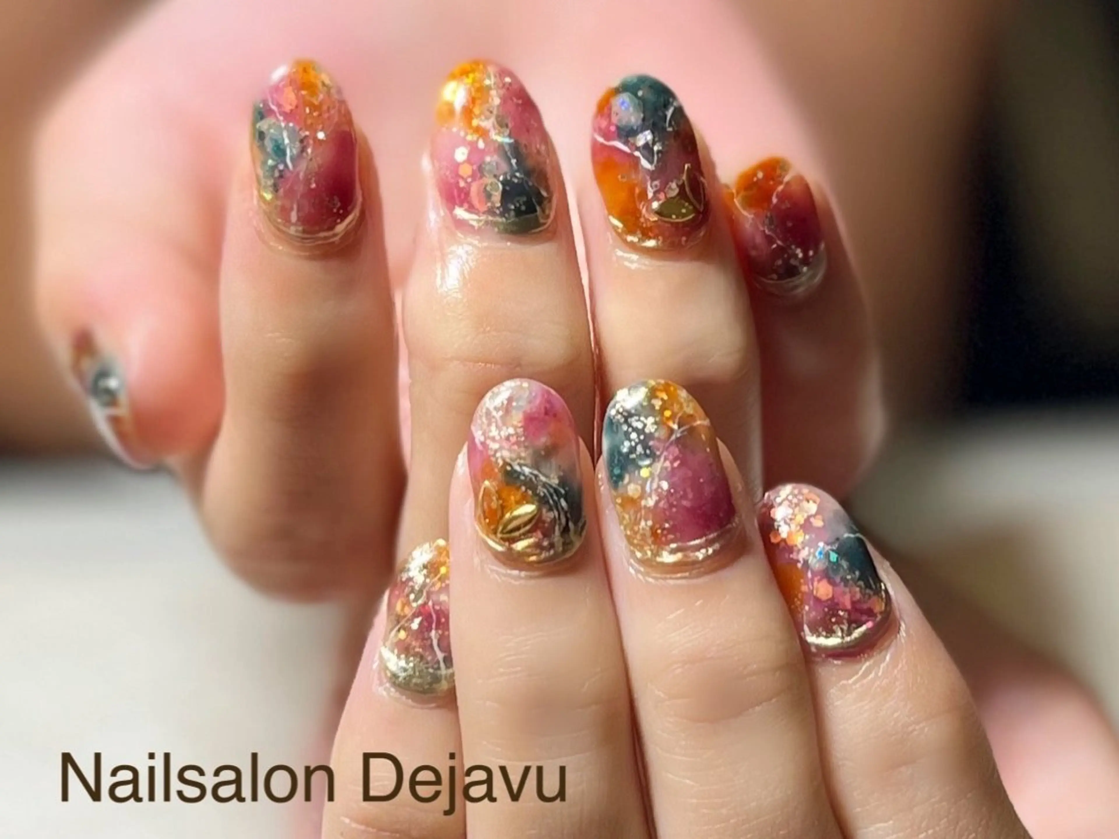 ネイル アートネイル ジェルネイル ニュアンスネイル Nail salon Dejavu 🌿のネイルデザイン