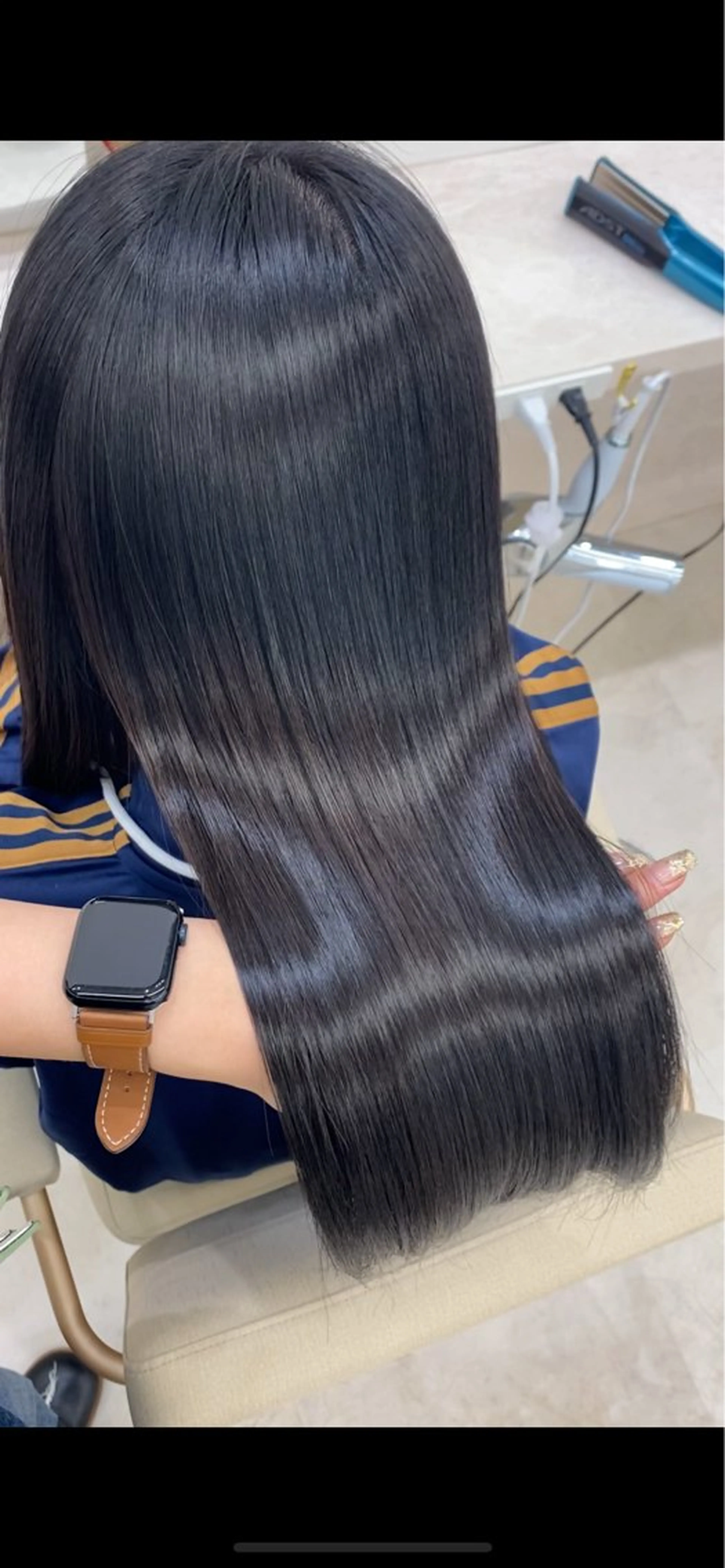 ロング 艶髪/縮毛矯正/ Core mikuaのヘアスタイル