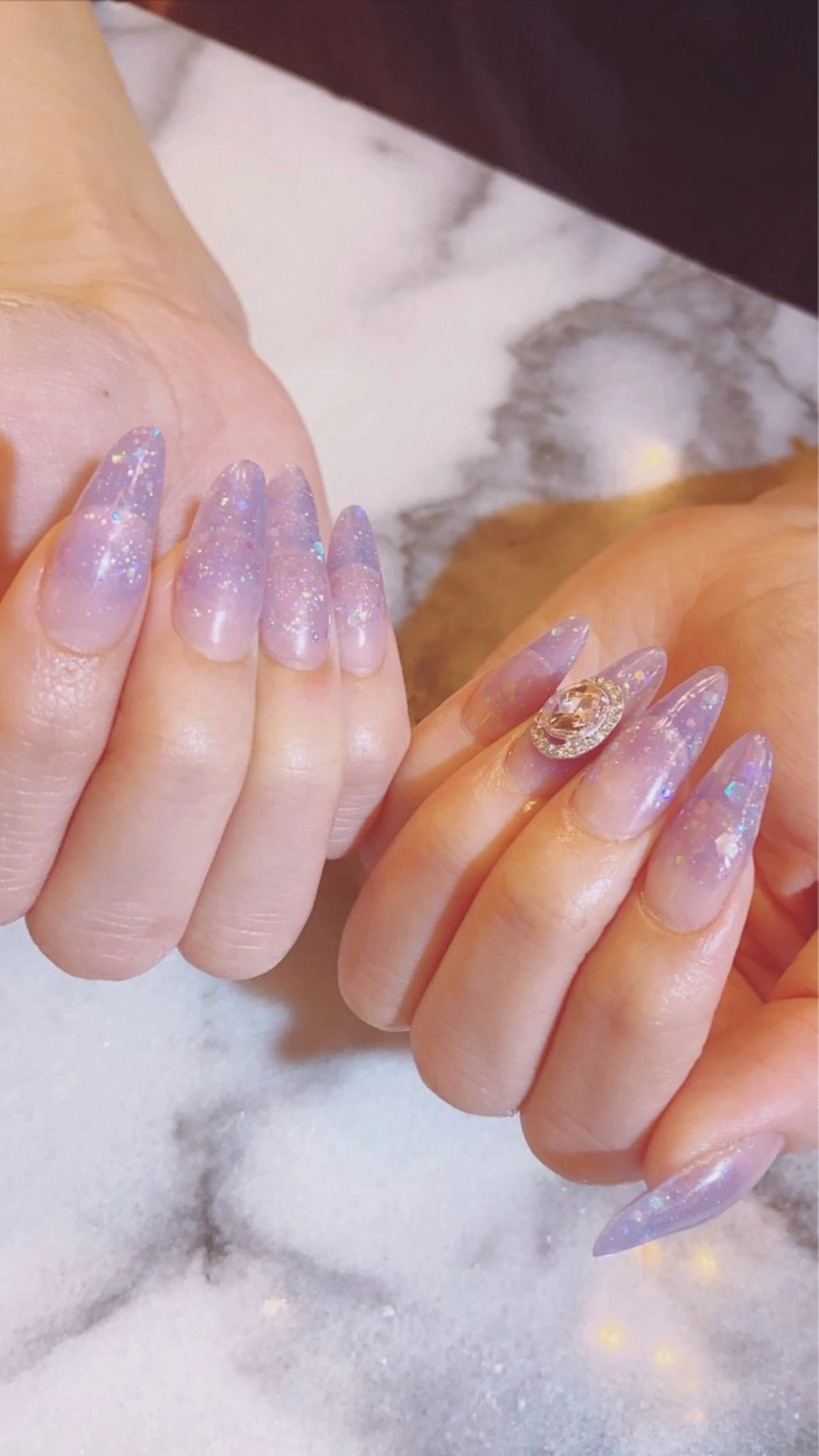 🦋チップ長さ出し【ワンカラーorグラデーション】🦋初回のみ他店オフ無料の写真