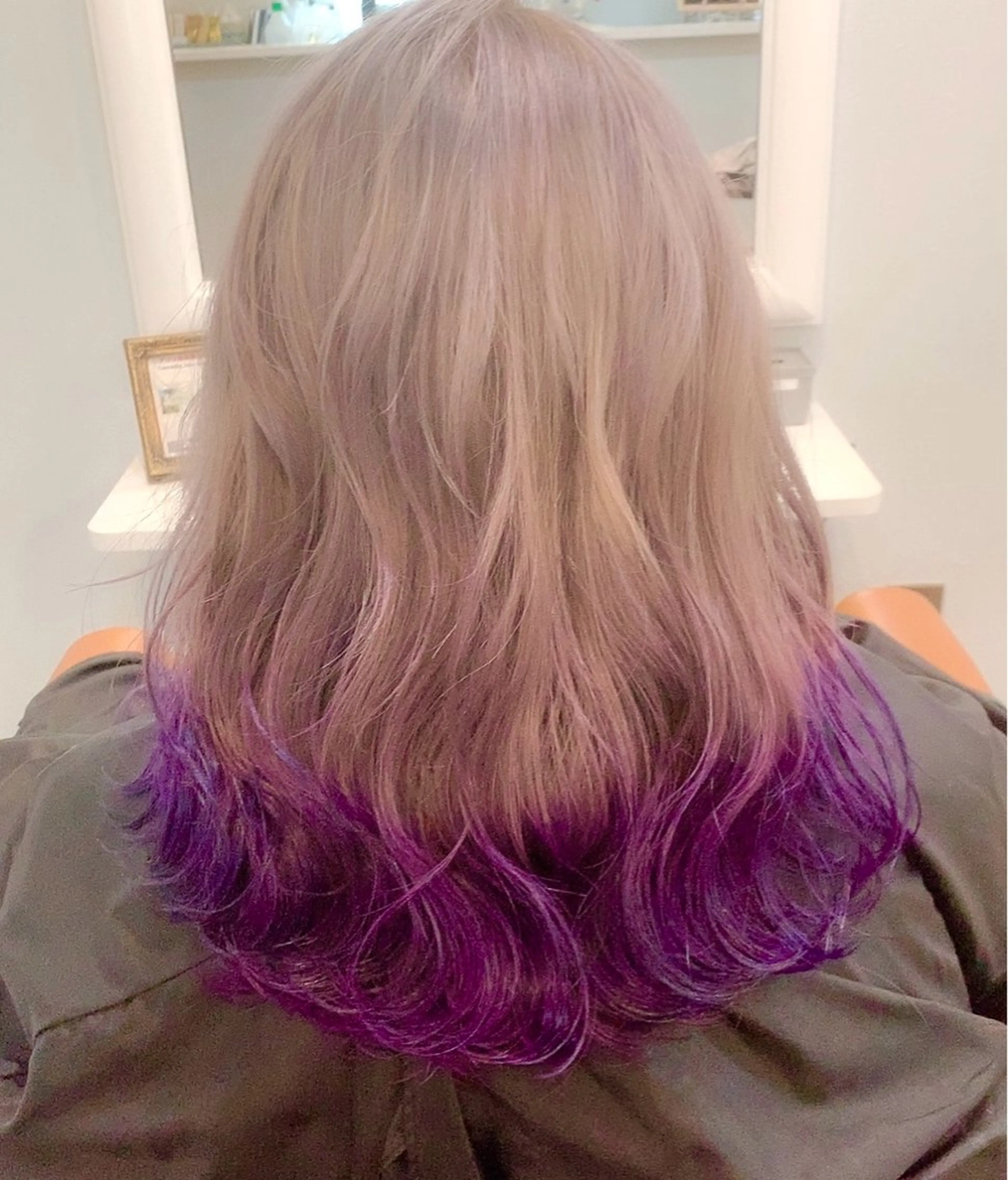 セミロング カラー 葛西 夏海のヘアスタイル