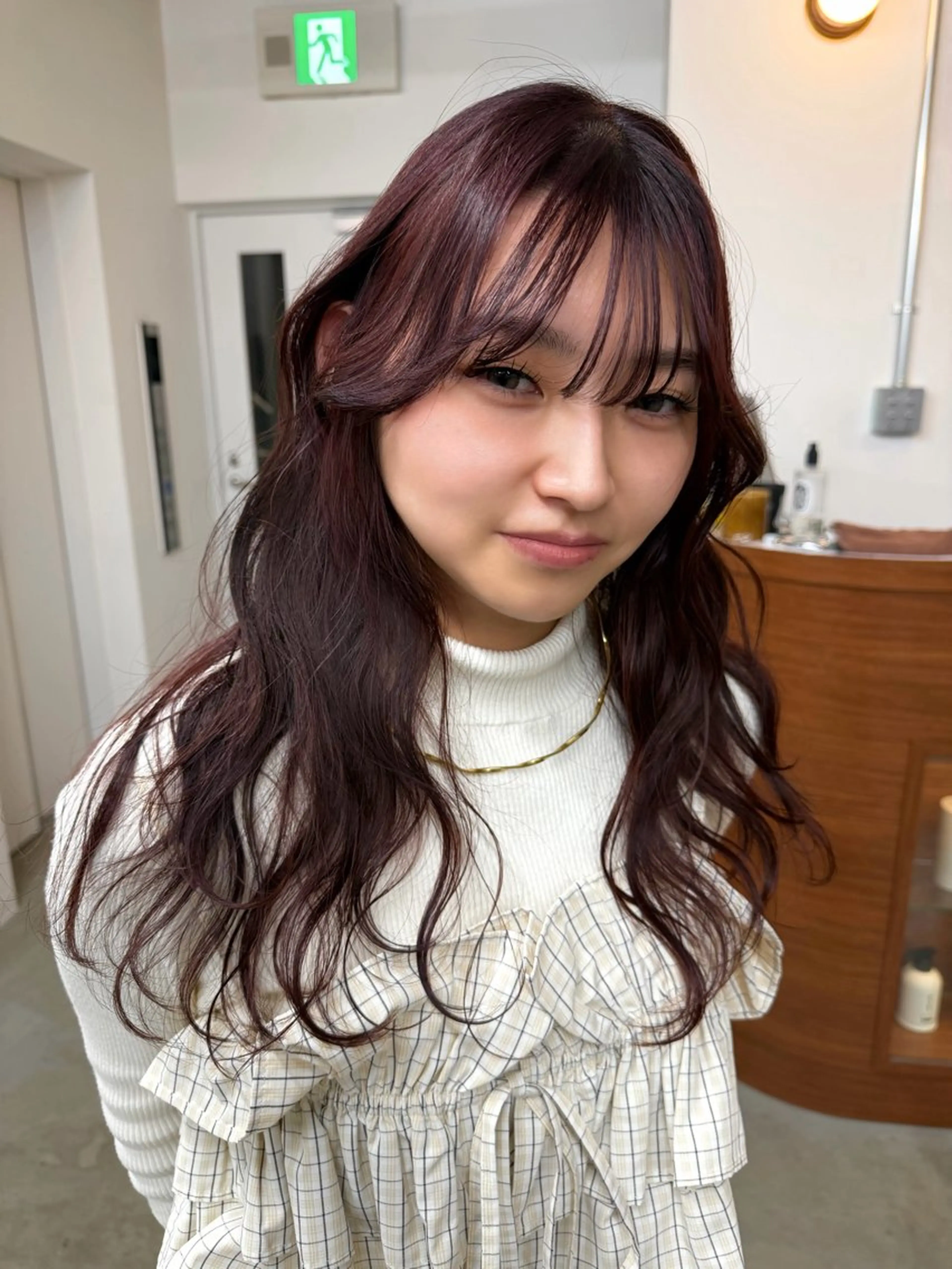 ロング カラー 大阪梅田/ イマムラミヅキのヘアスタイル