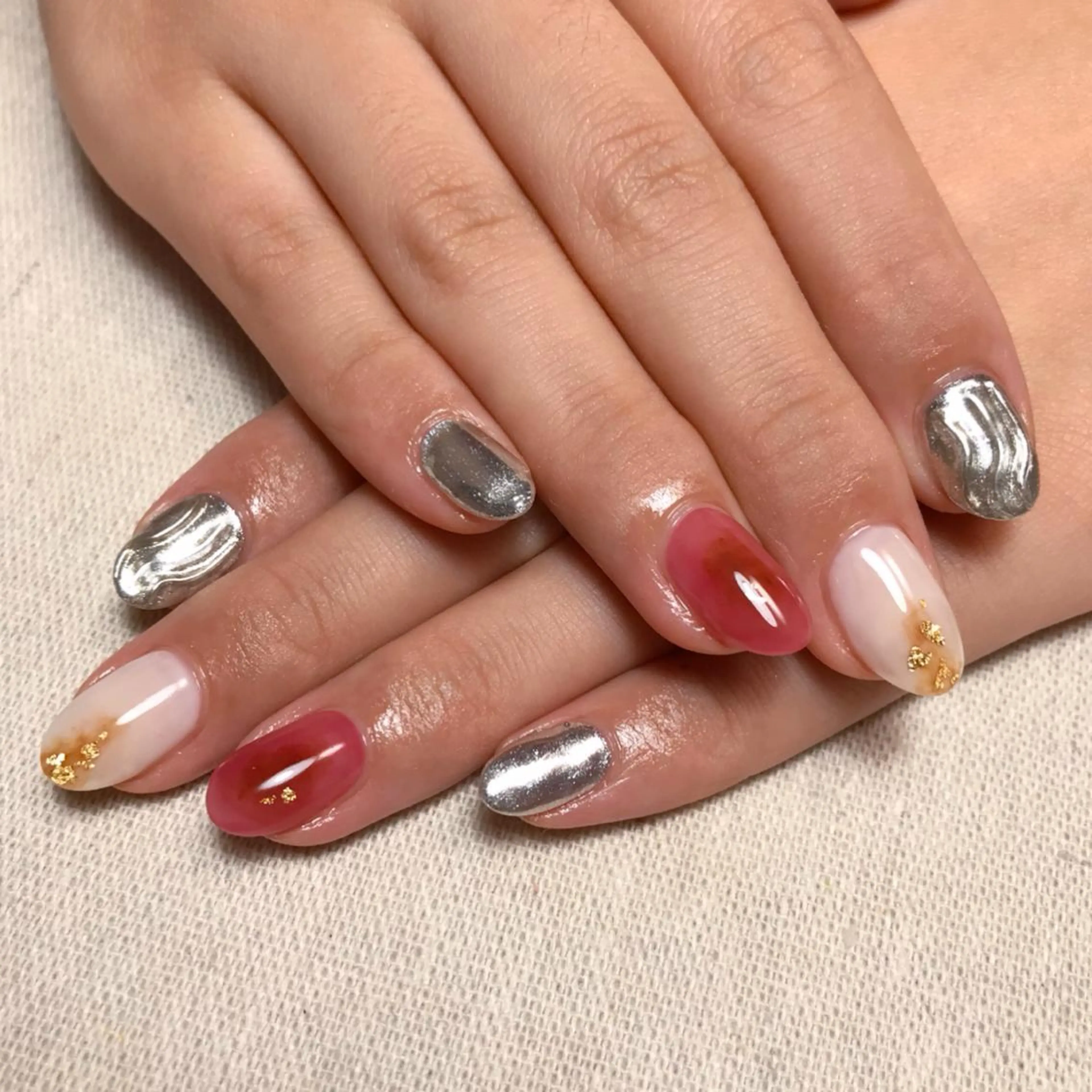 ネイル ハンドネイル 💅chainail _aiのネイルデザイン
