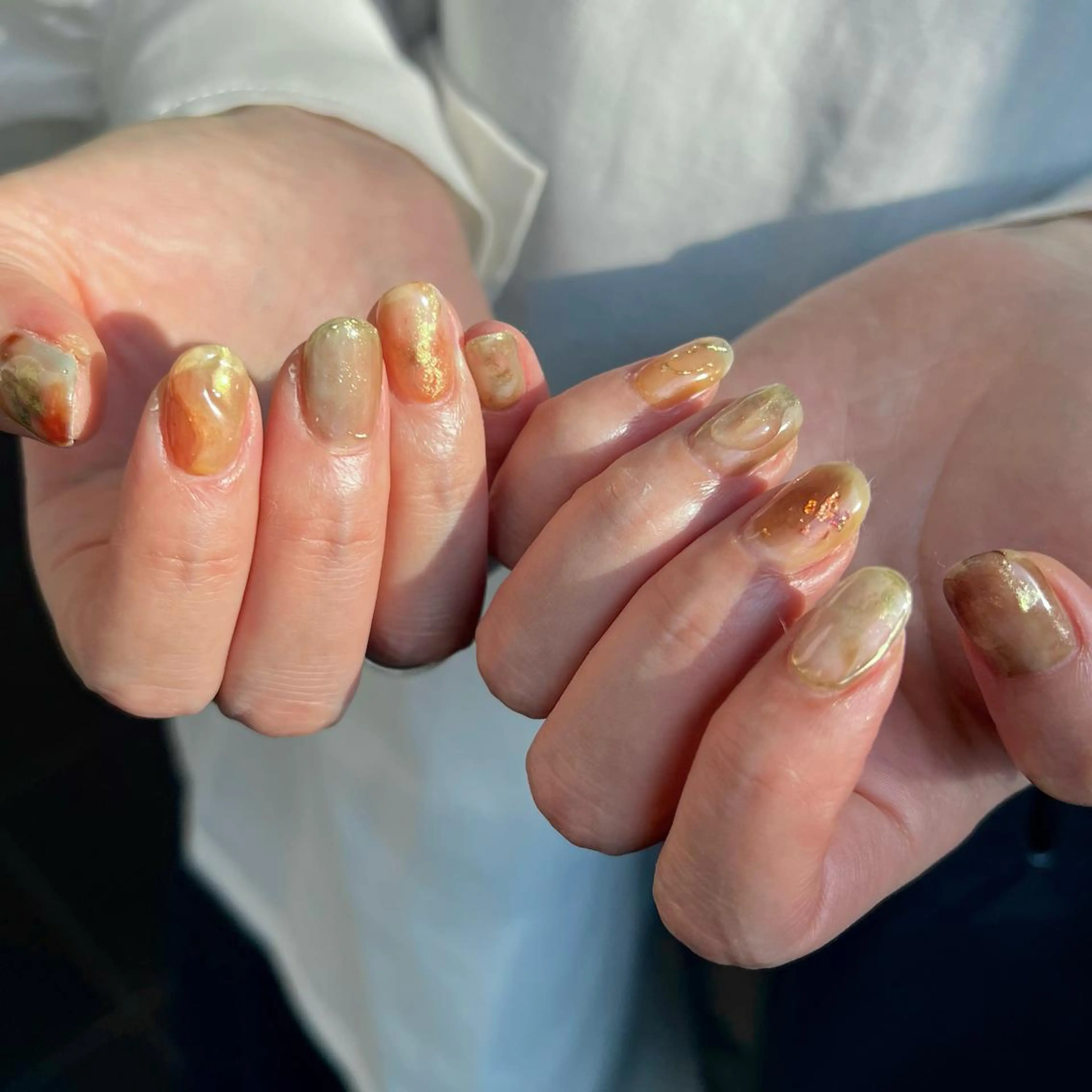 ネイル ハンドネイル nuás nailのネイルデザイン