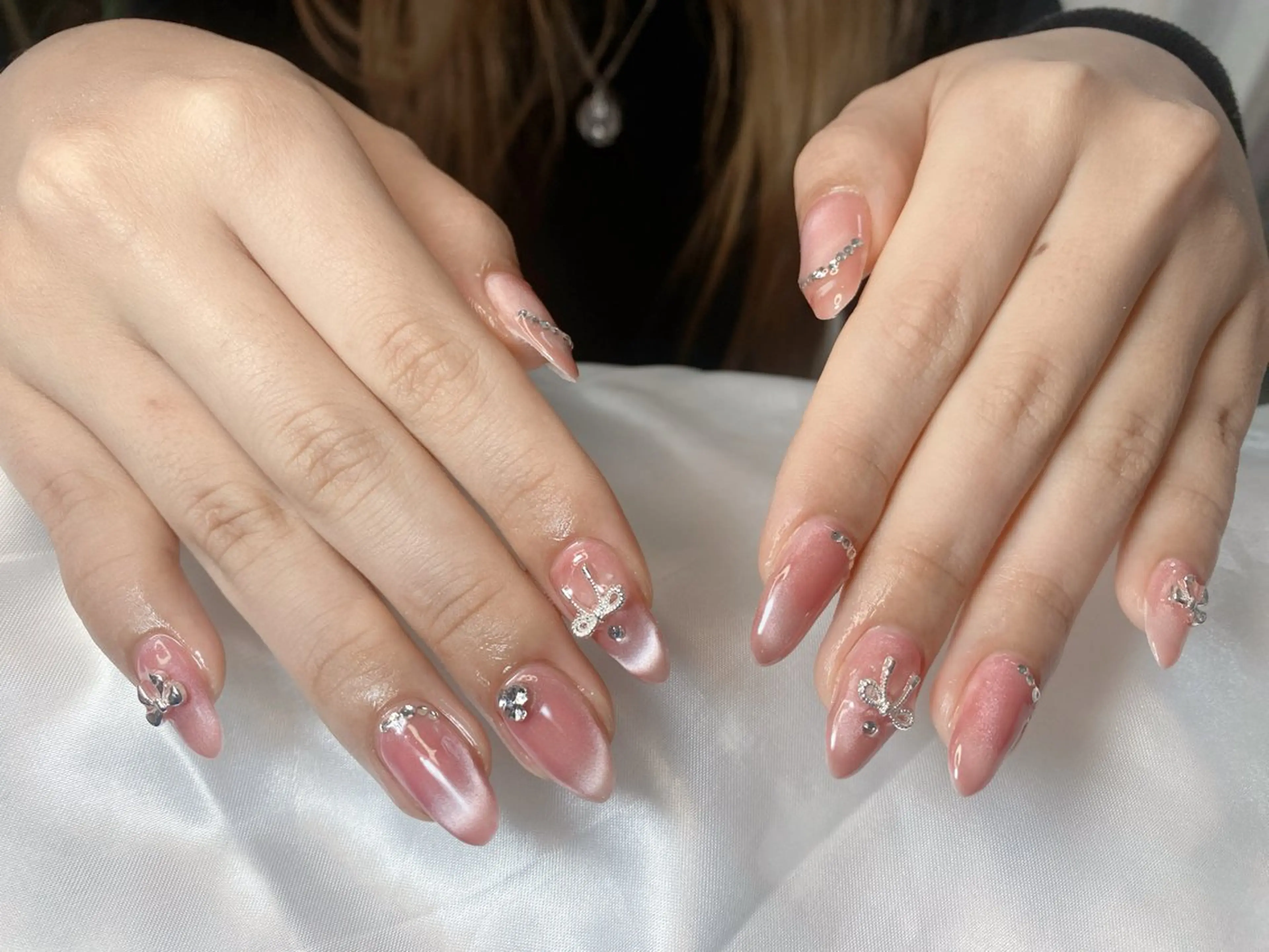 ネイル ハイネイル 自宅サロンのネイルデザイン