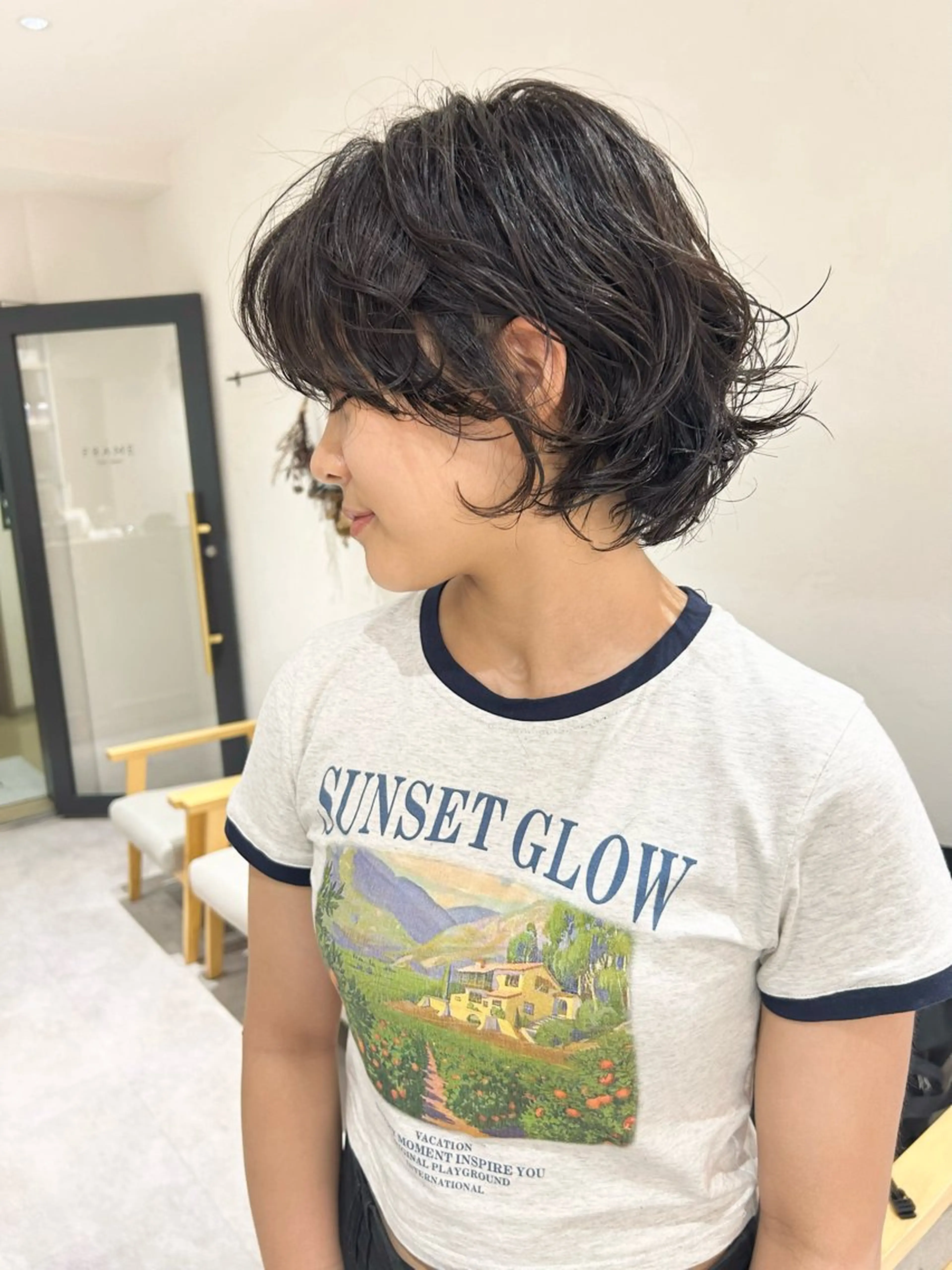 ショート パーマ パーマ特化 フシキサトシのヘアスタイル