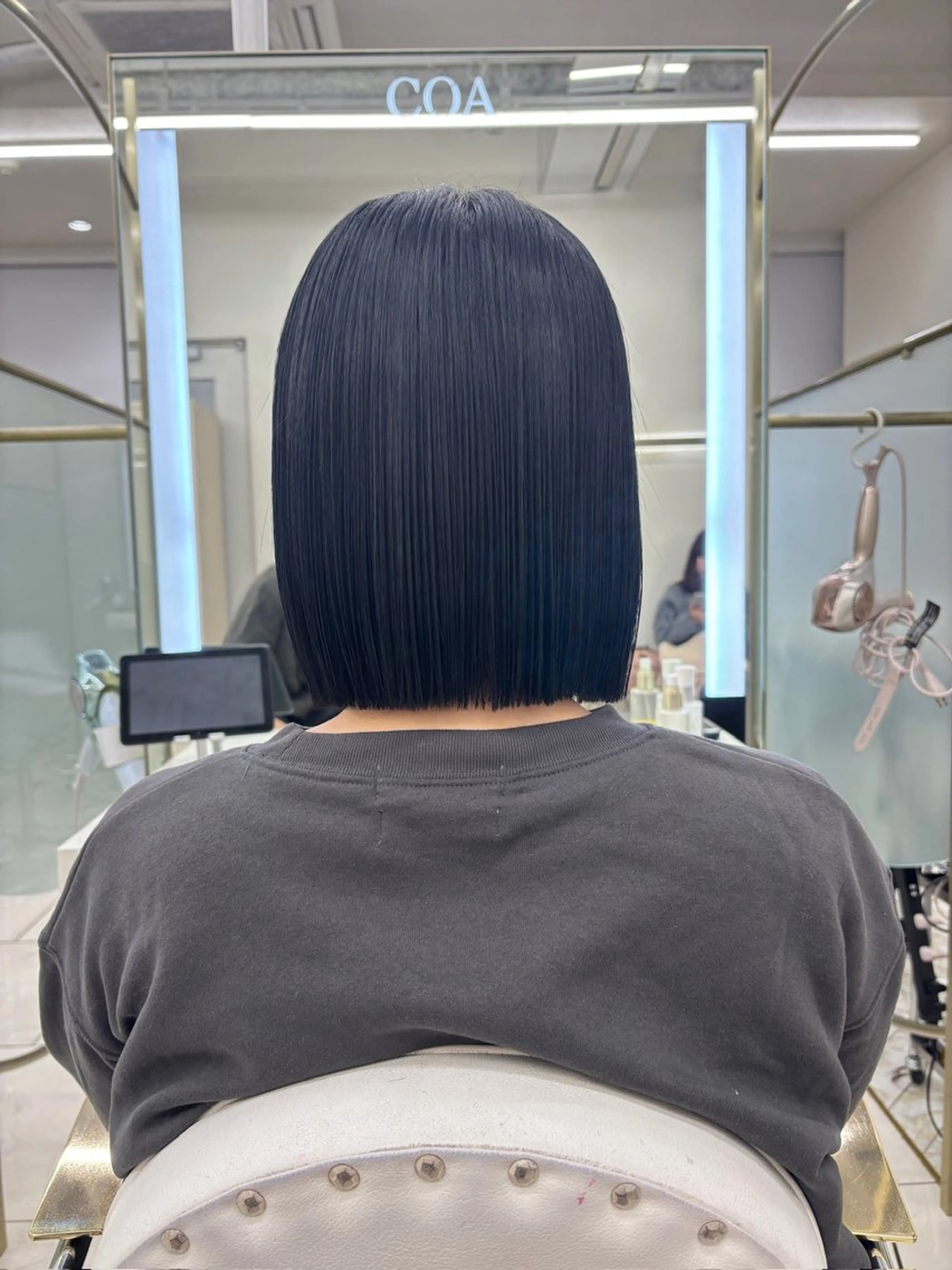 ショート ボブ 似合わせカット 小顔カット COA銀座　🤍 shionのヘアスタイル