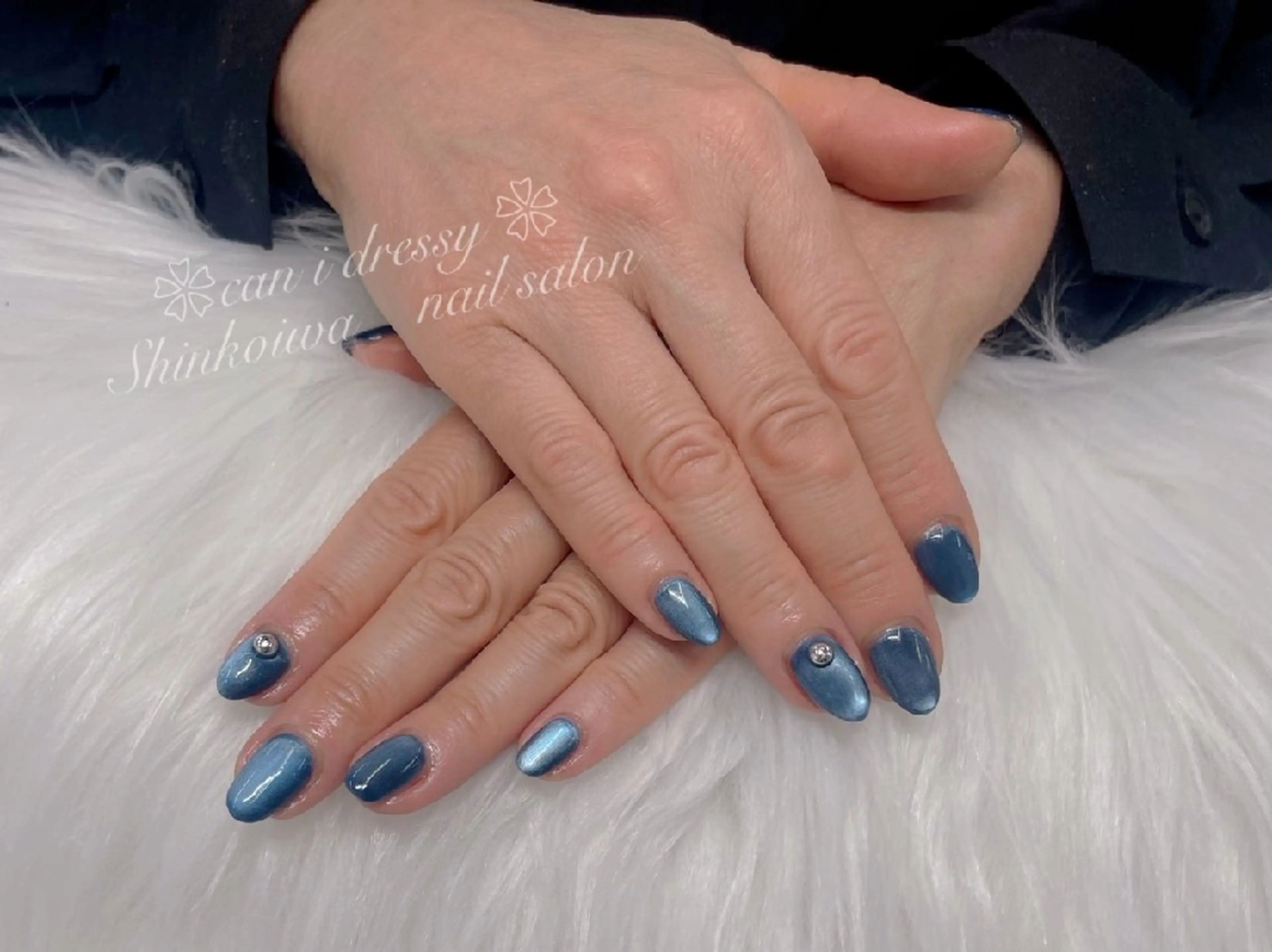 ネイル マグネットネイル ハンドネイル キャンアイドレッシー 新小岩のネイルデザイン