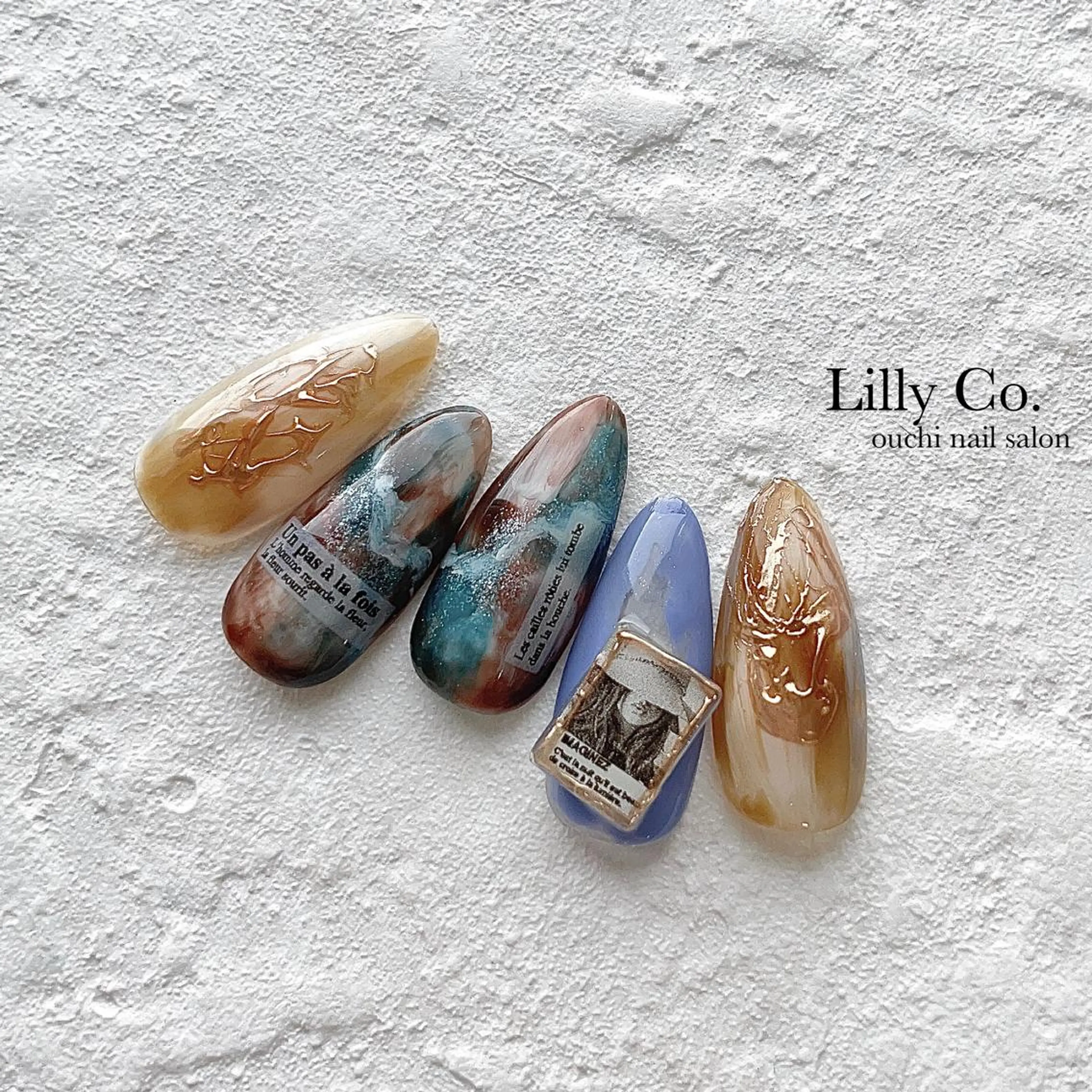 ネイル 卒業式 ニュアンスネイル ハンドネイル ハンドケア Lilly Co.のネイルデザイン