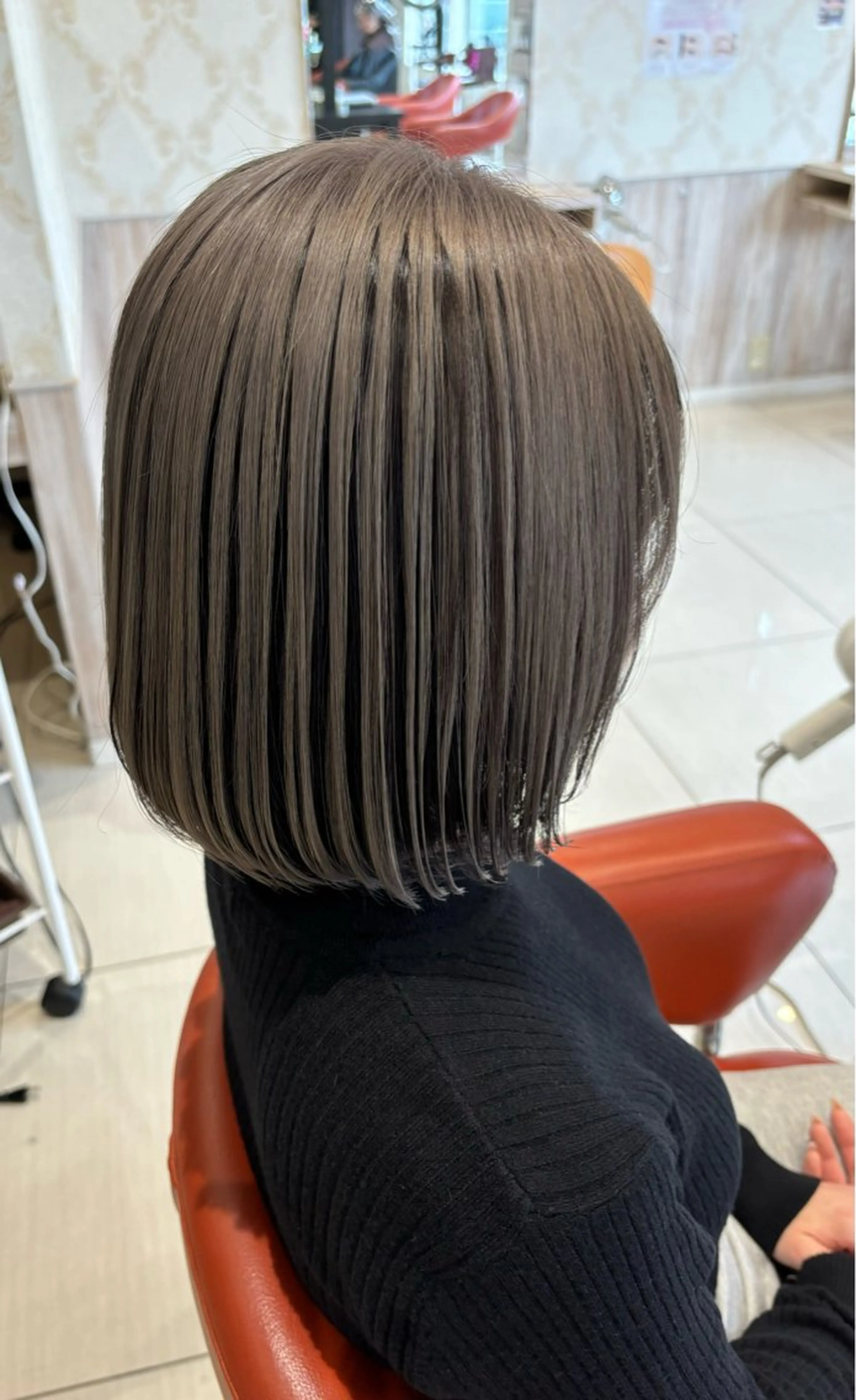 カラー 阿部 脩平のヘアスタイル