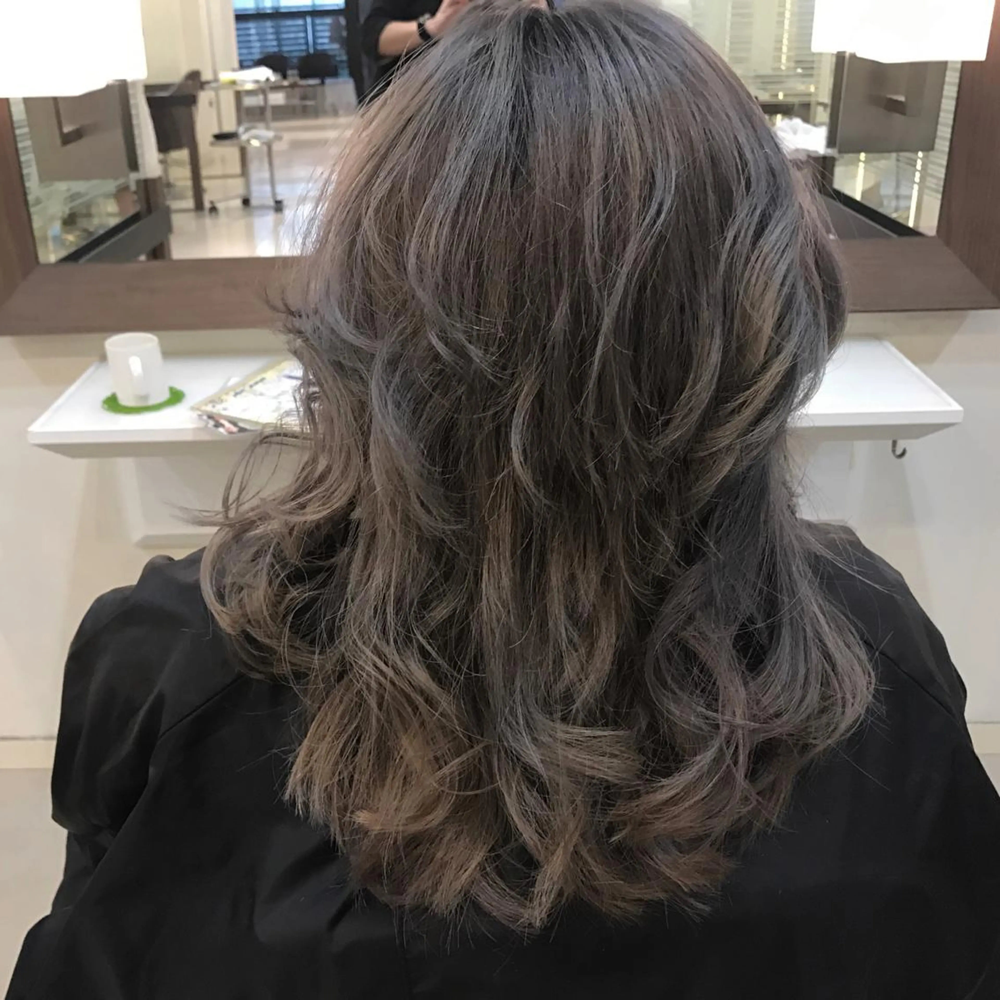 ロング カラー 似合わせ／代表 髪質改善/山田将大のヘアスタイル