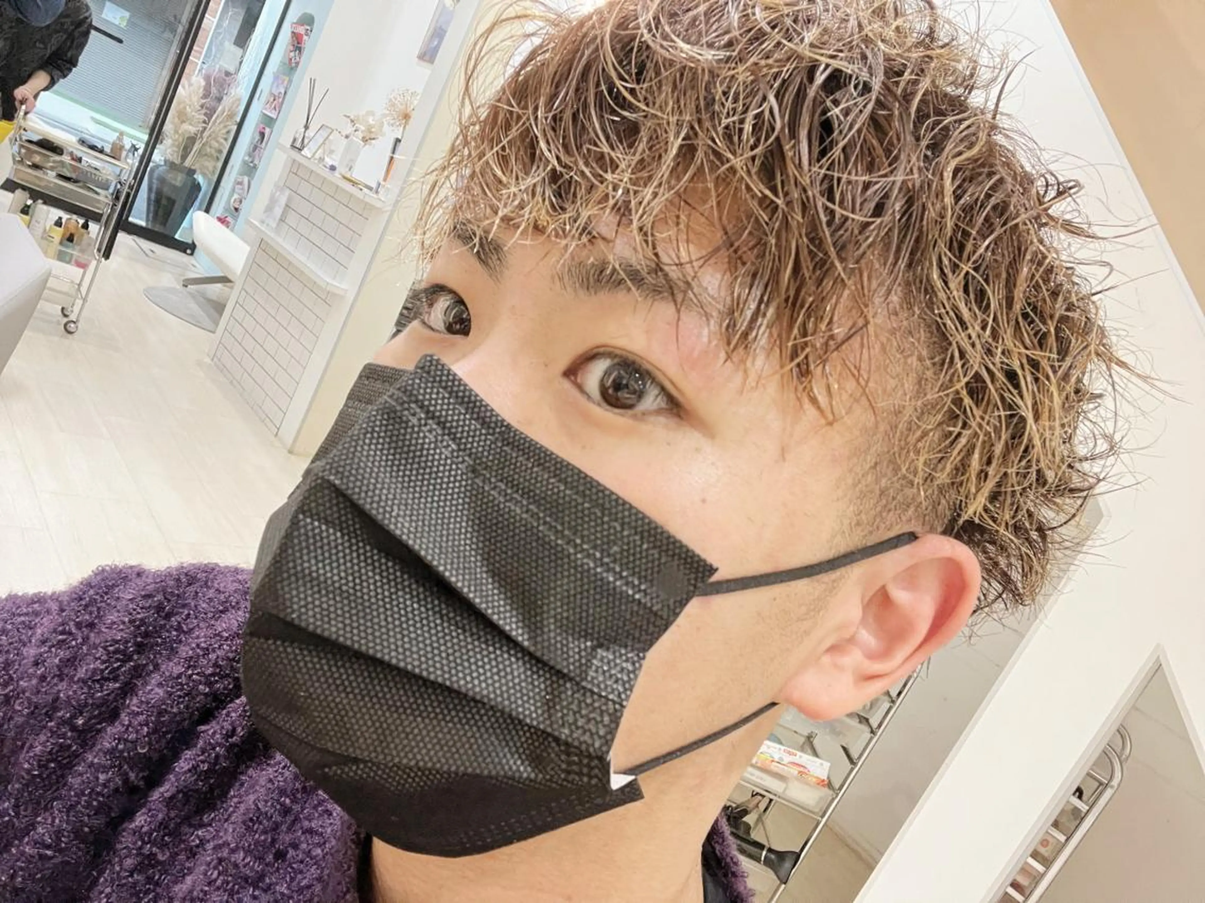 パーマ 堀井 凌平のヘアスタイル