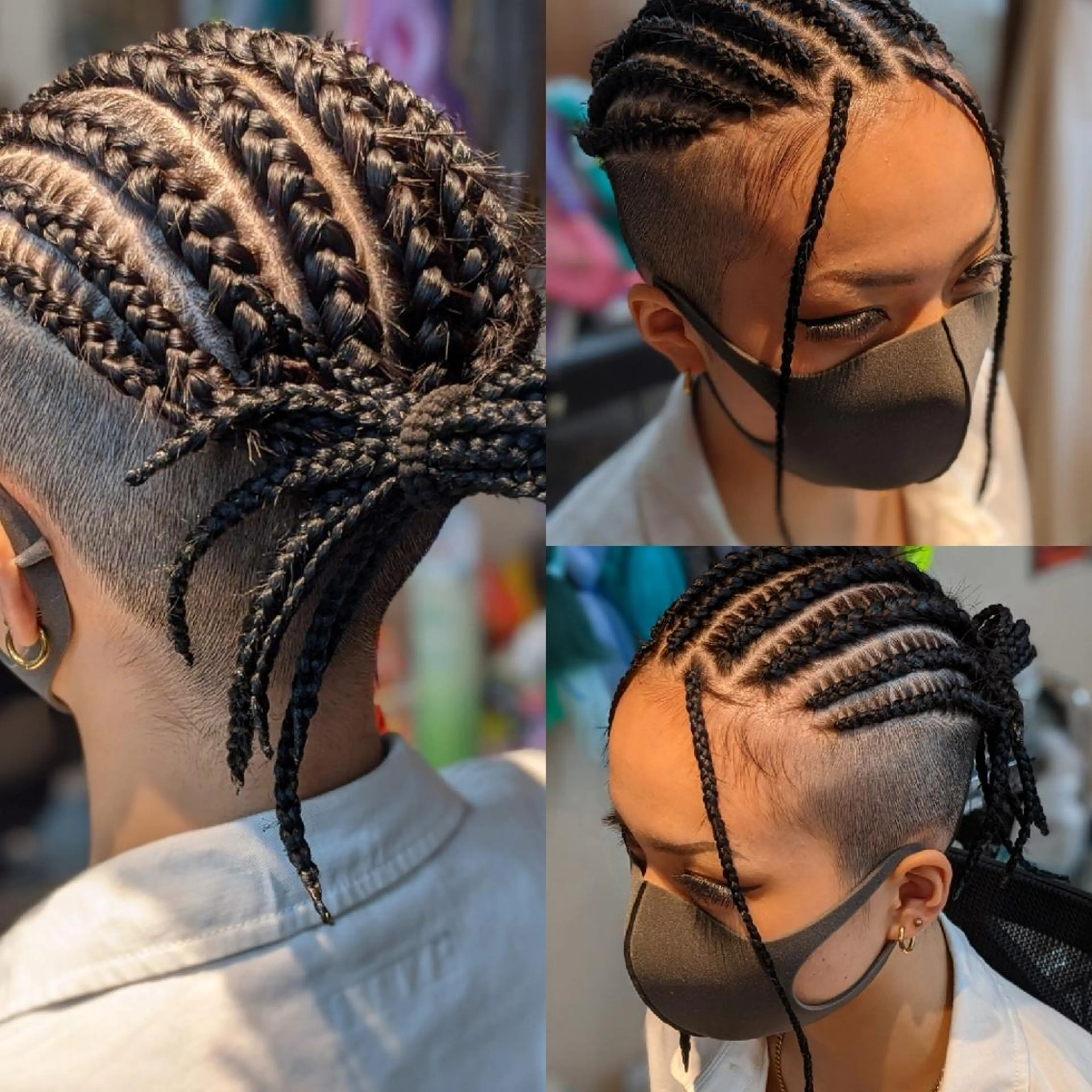 セミロング ヘアアレンジ エクステ scamp ★のヘアスタイル