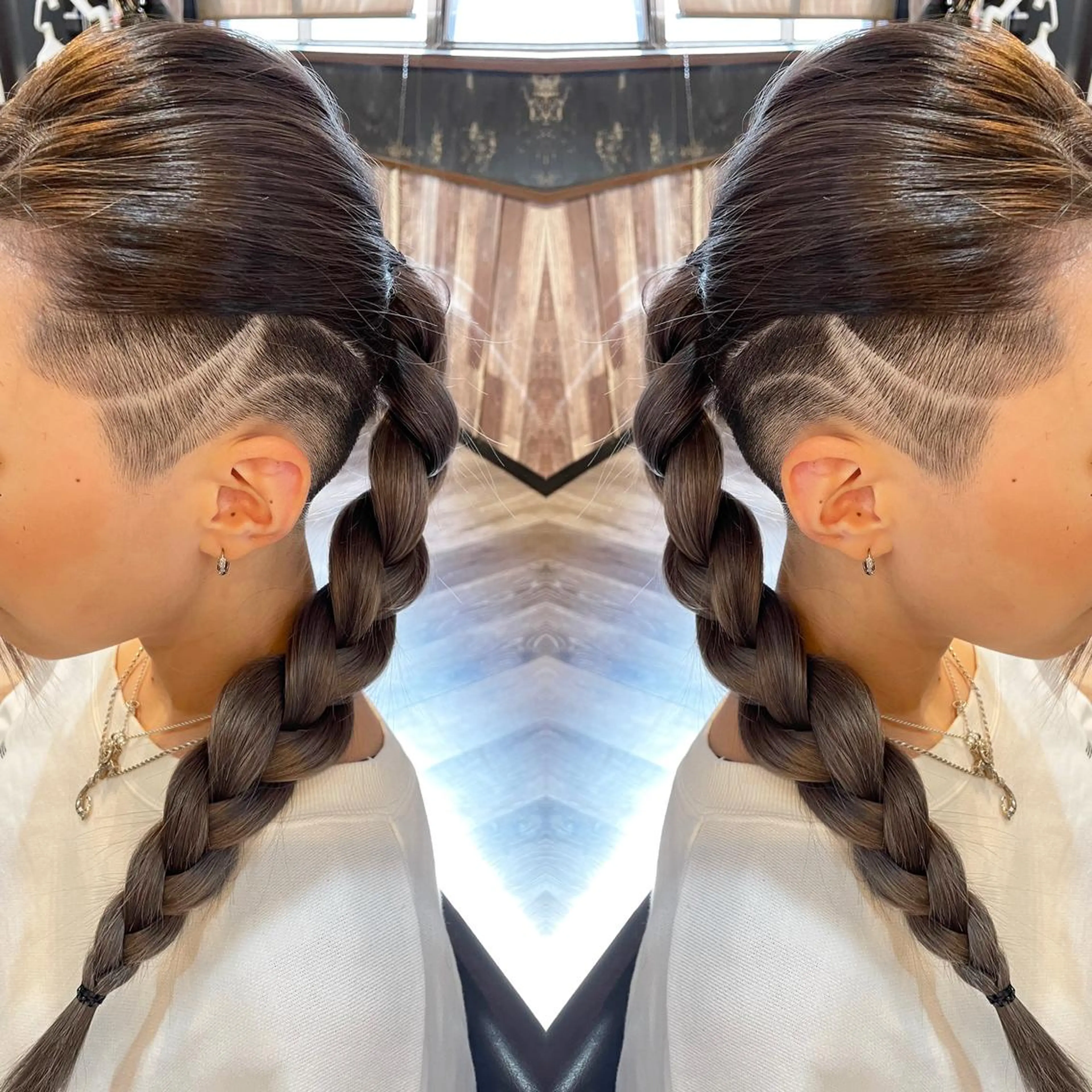 ロング カラー ヘアアレンジ 【KIRA 代表】 TATSUYAのヘアスタイル