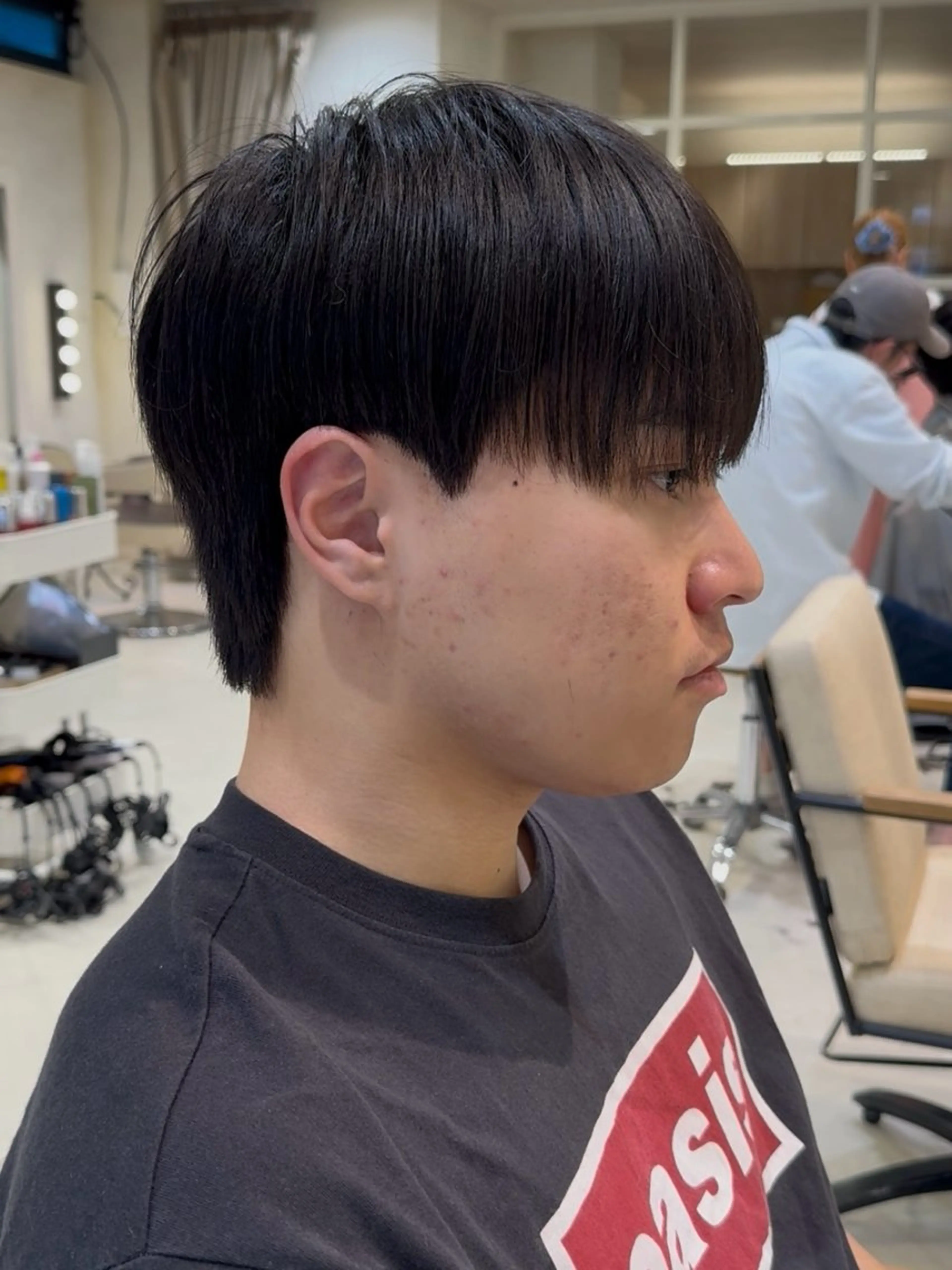 ショート メンズ カット フェザー/ニュアンス パーマ/ryutoのヘアスタイル