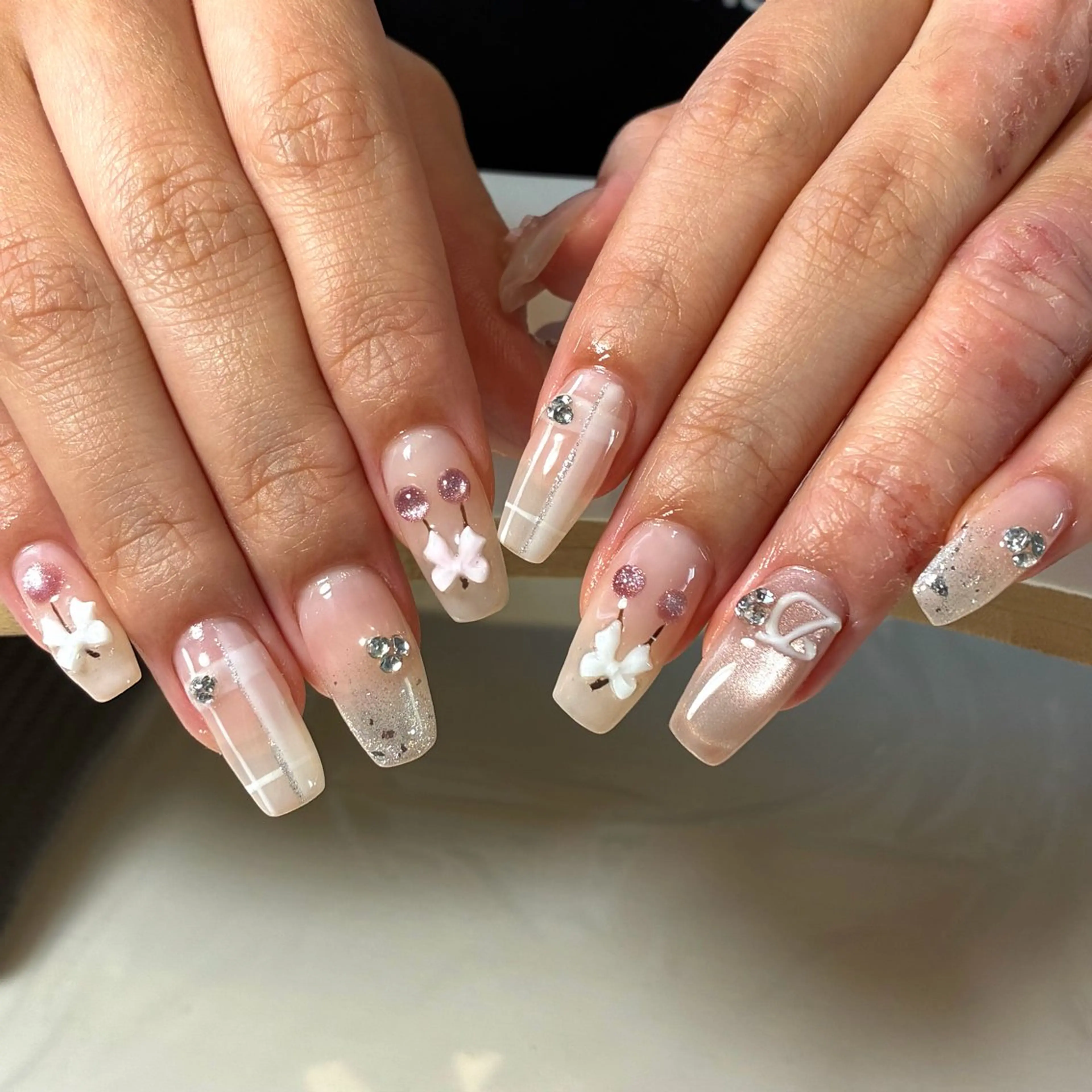 ネイル 持ち込み milimili アンナのネイルデザイン