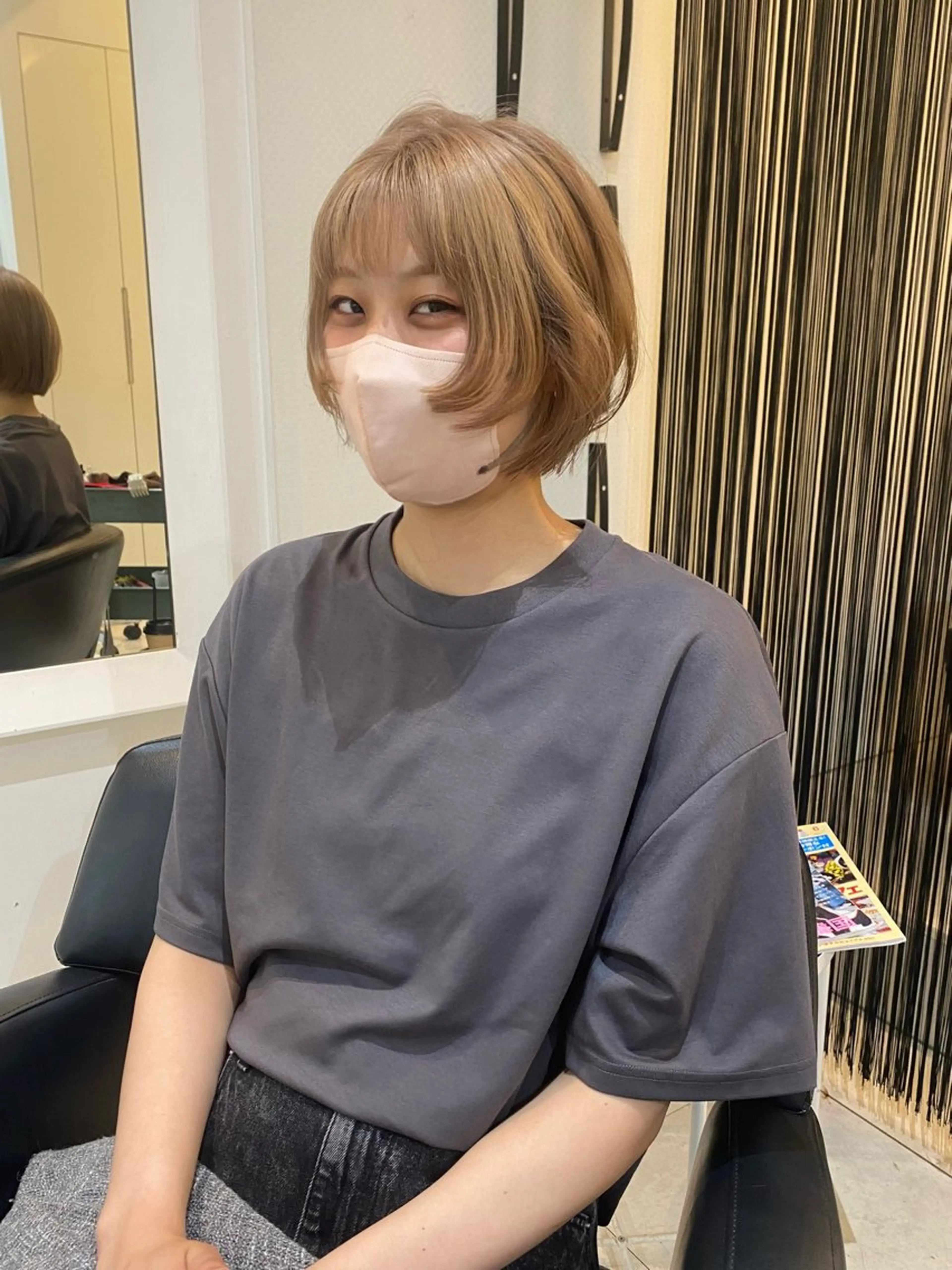 ショート カラー ハイトーンカラー カット ヘアカラー トリートメント mai / linoah˚✧のヘアスタイル