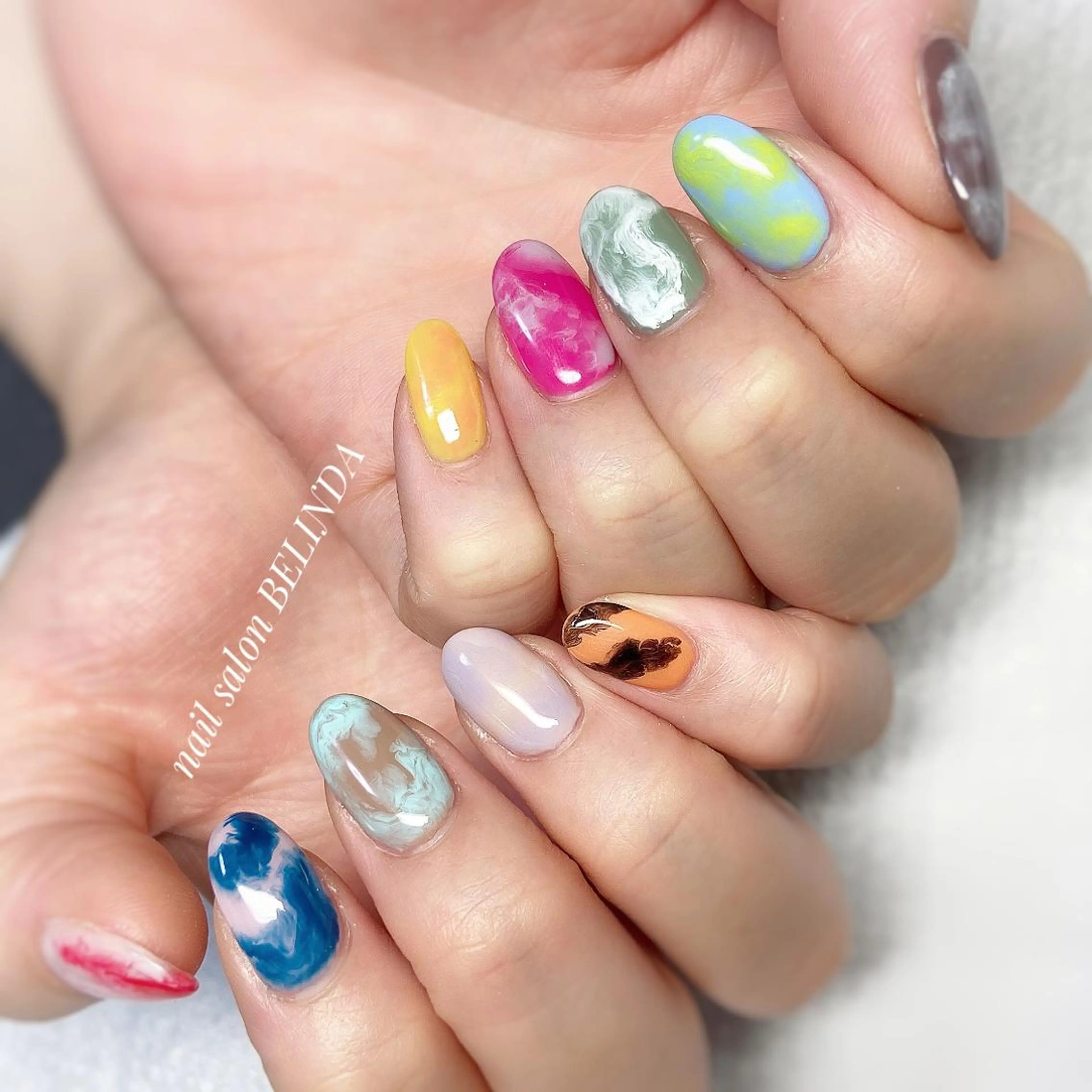 ネイル ハンドネイル 毛利 ゆりあのエステ・リラクイメージ