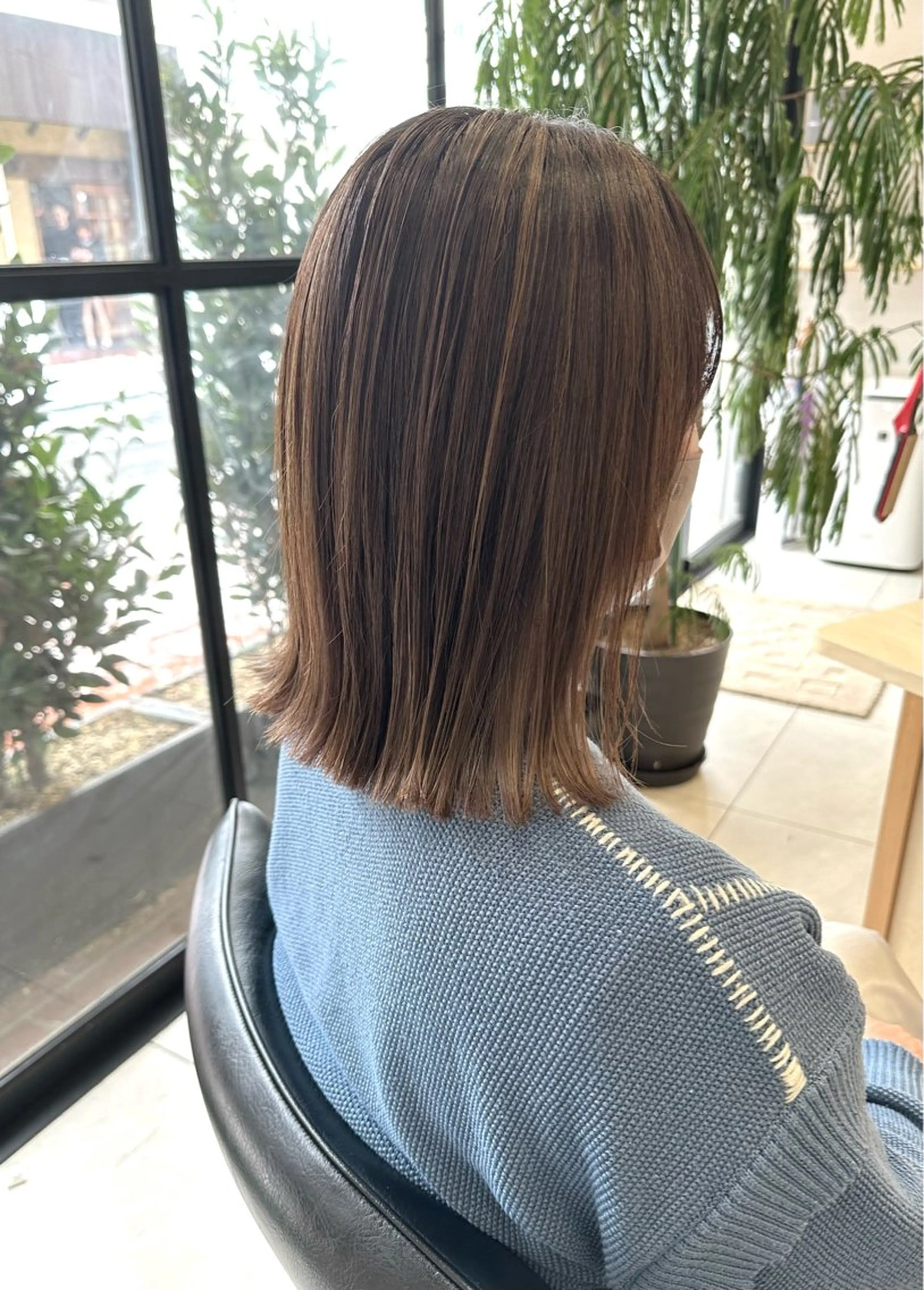 ミディアム 長谷川 大貴のヘアスタイル