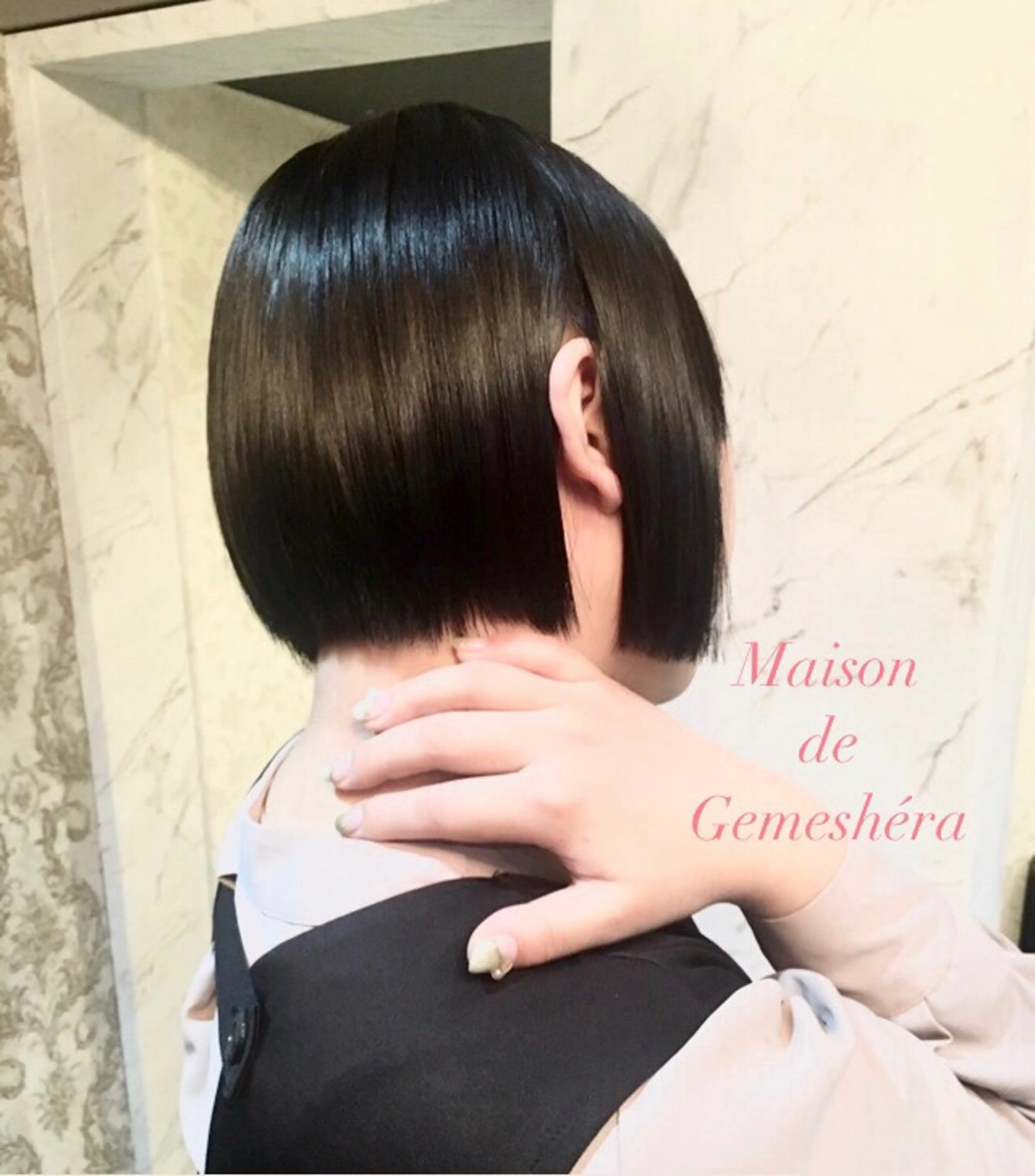 ミディアム 髪質改善 🗝髪質改善×カット 🪄Ji_yeongのヘアスタイル