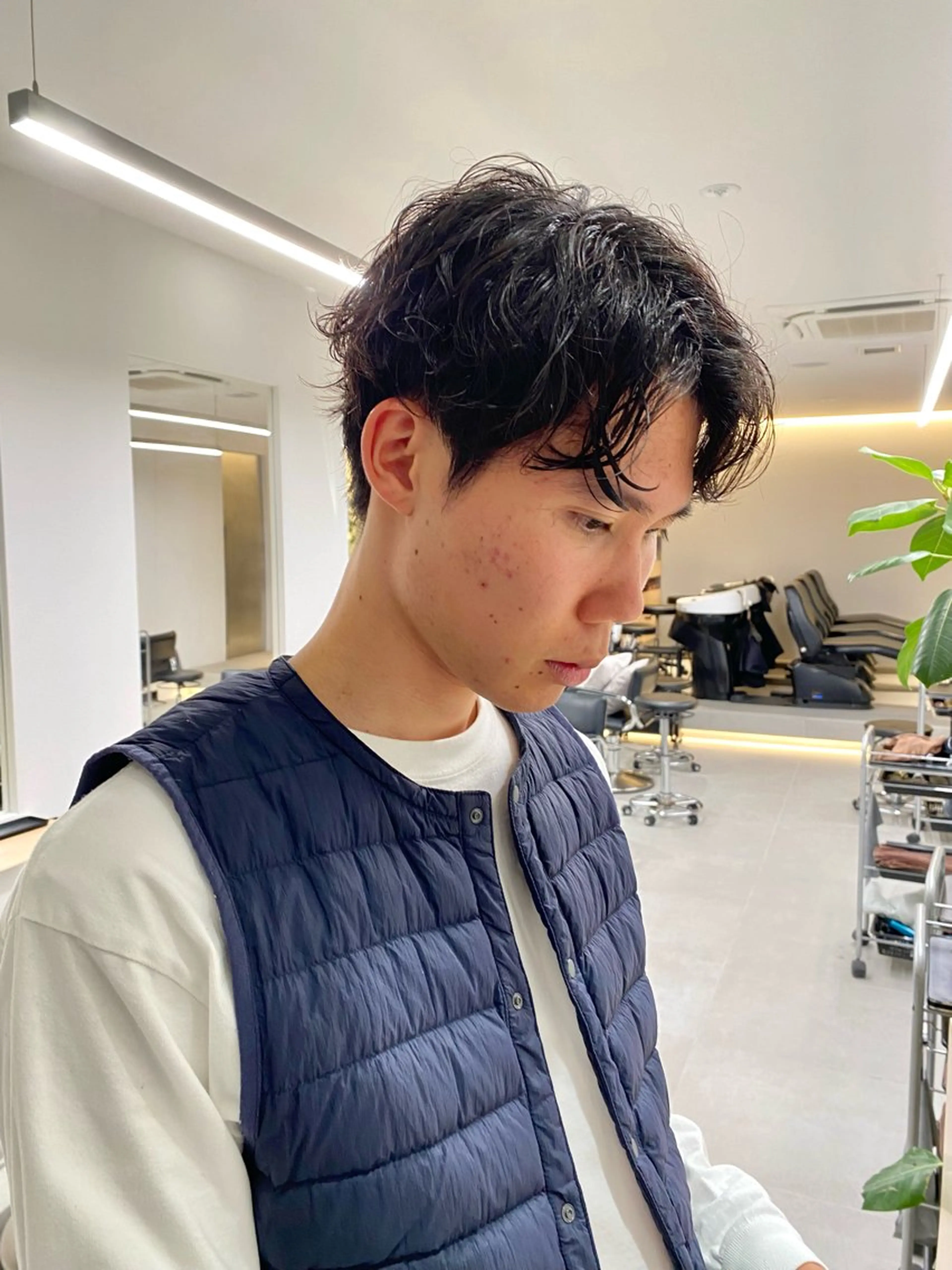 メンズ 堀 明俊のヘアスタイル