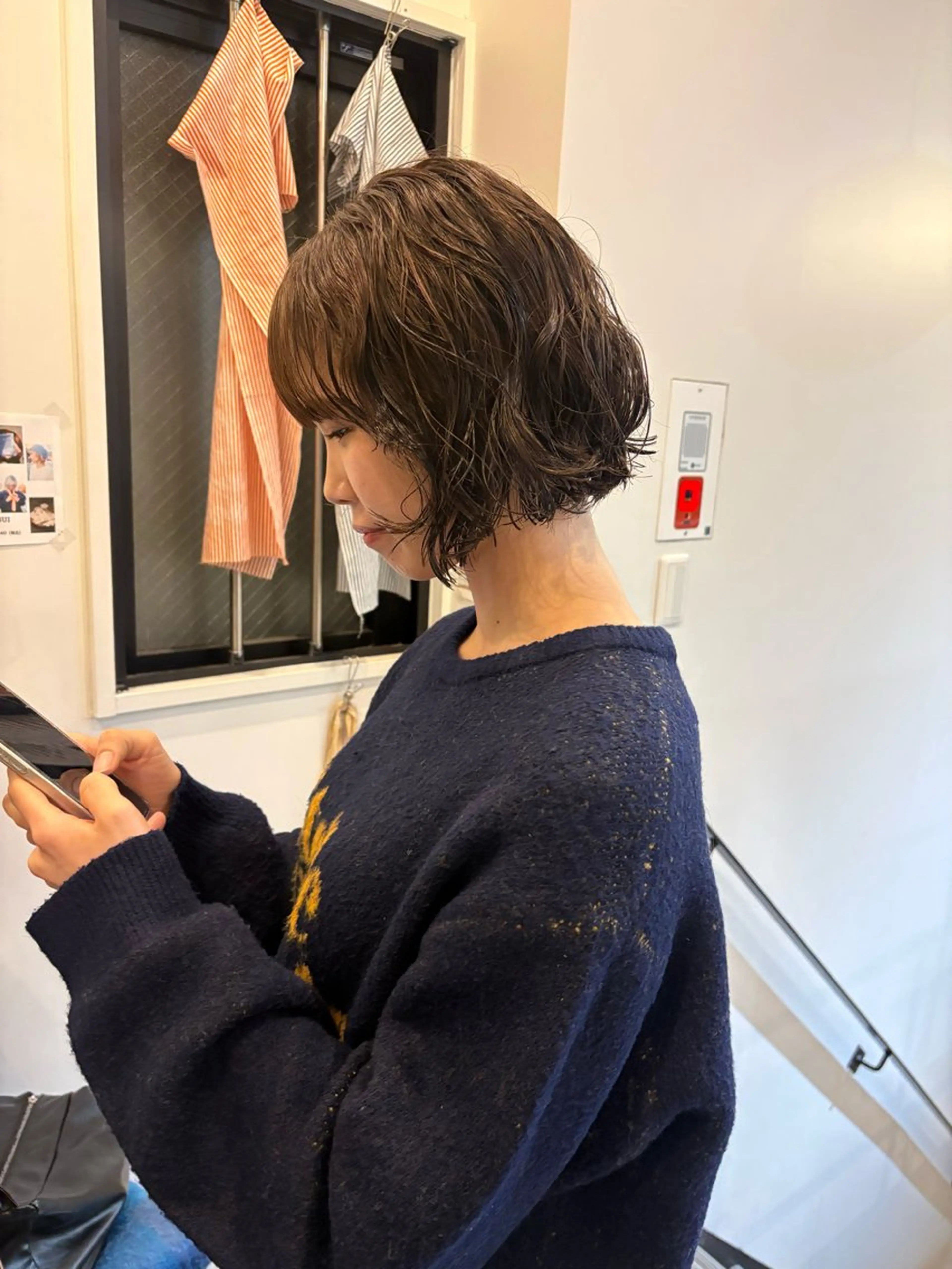 ショート パーマ miyabi🌙 大阪／梅田のヘアスタイル