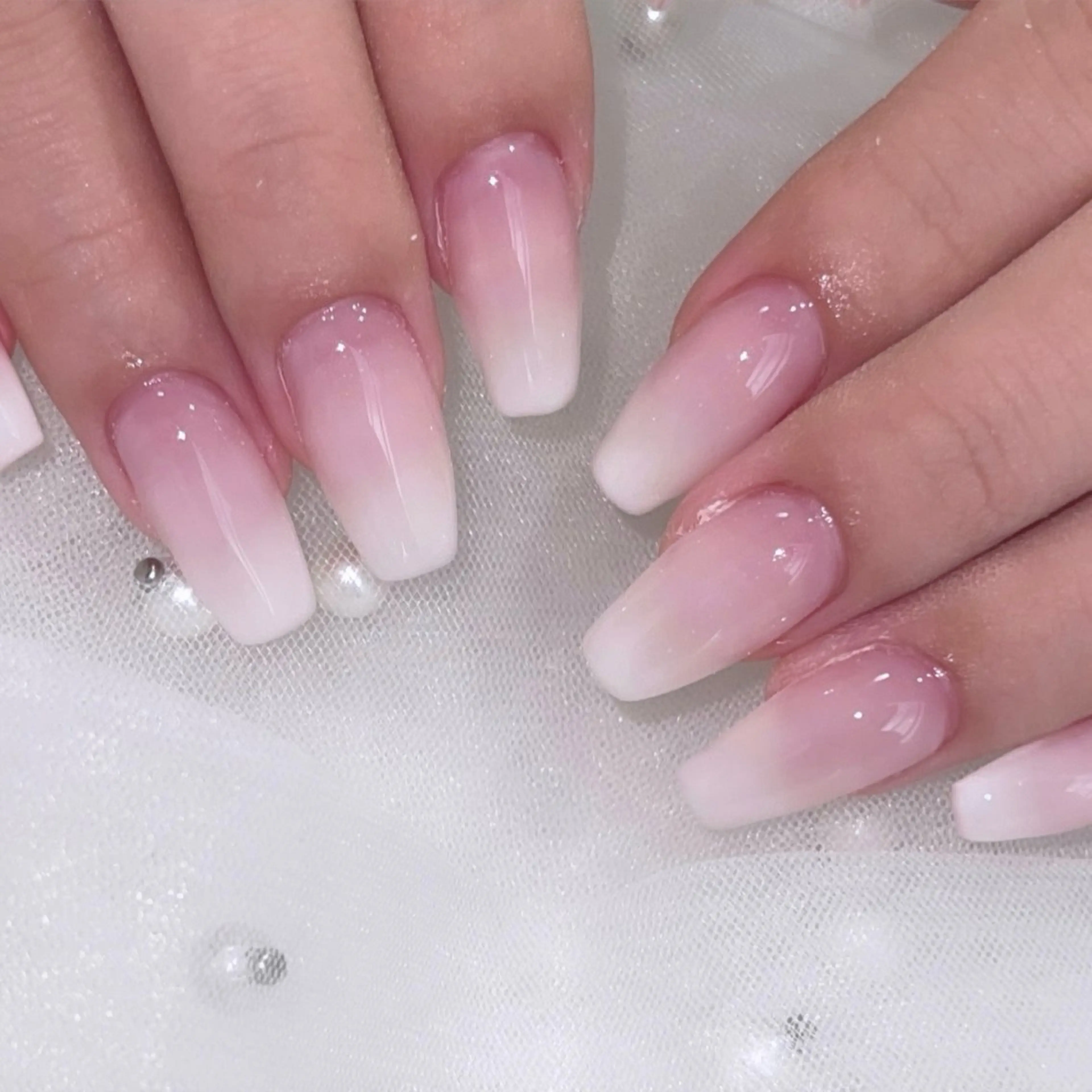 ネイル ハンドネイル 🧁fein. nana🩵のネイルデザイン