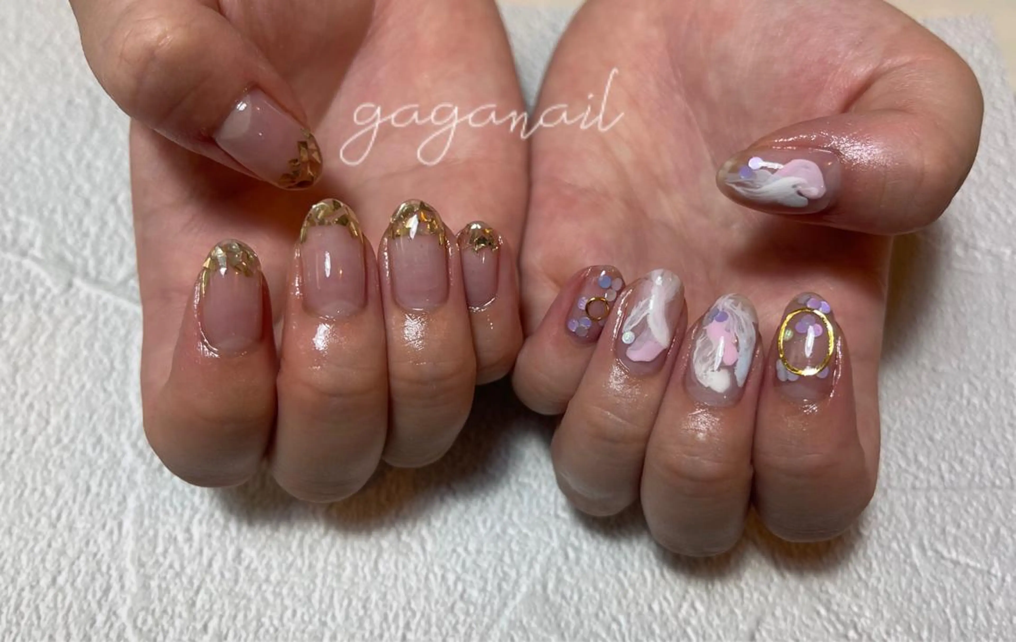 ネイル 持ち込み nailsalon gagaのネイルデザイン