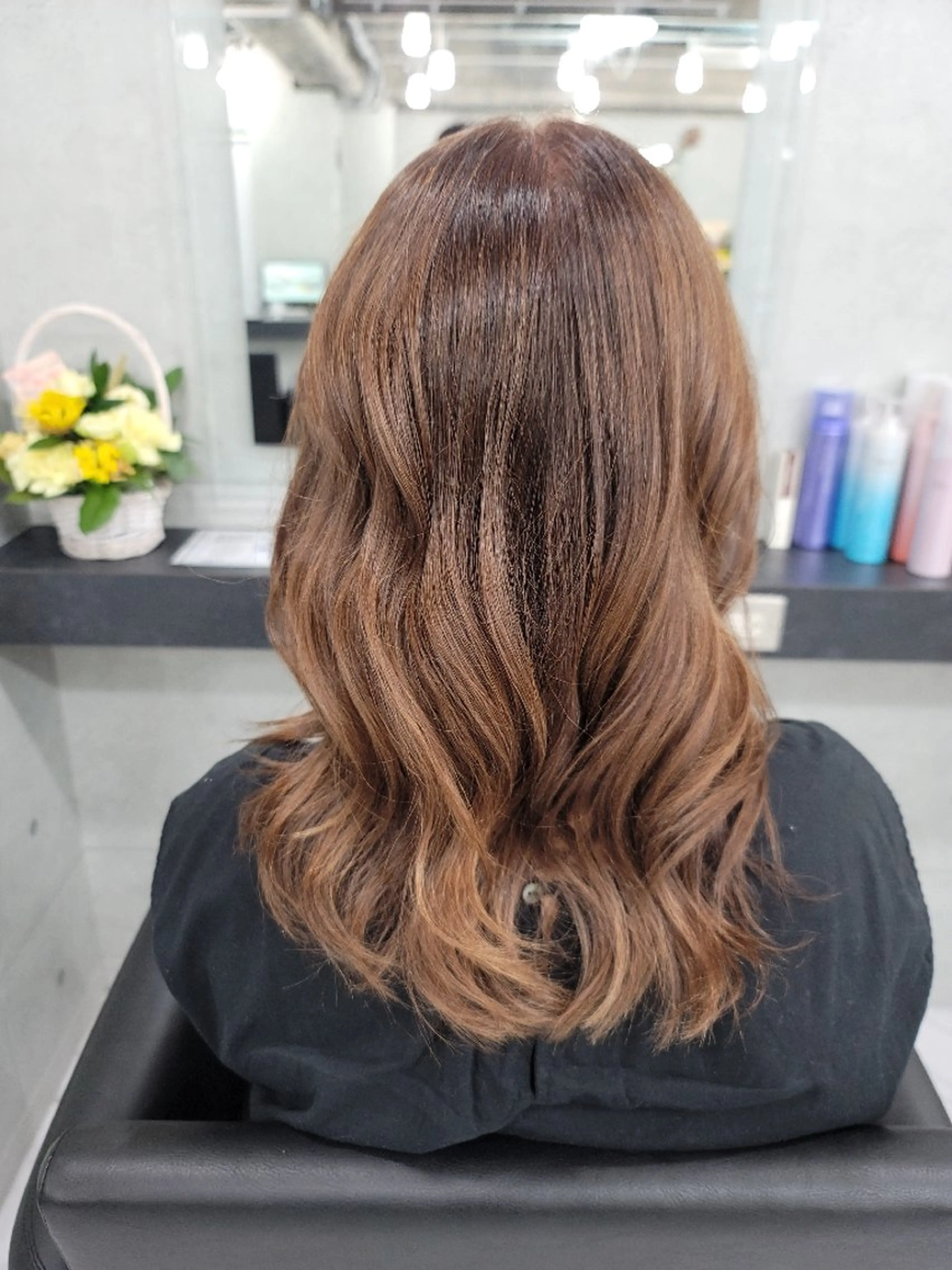 カラー ヘアアレンジ ロング ❇️安達 優心❇️ レイヤー/艶髪特化のヘアスタイル