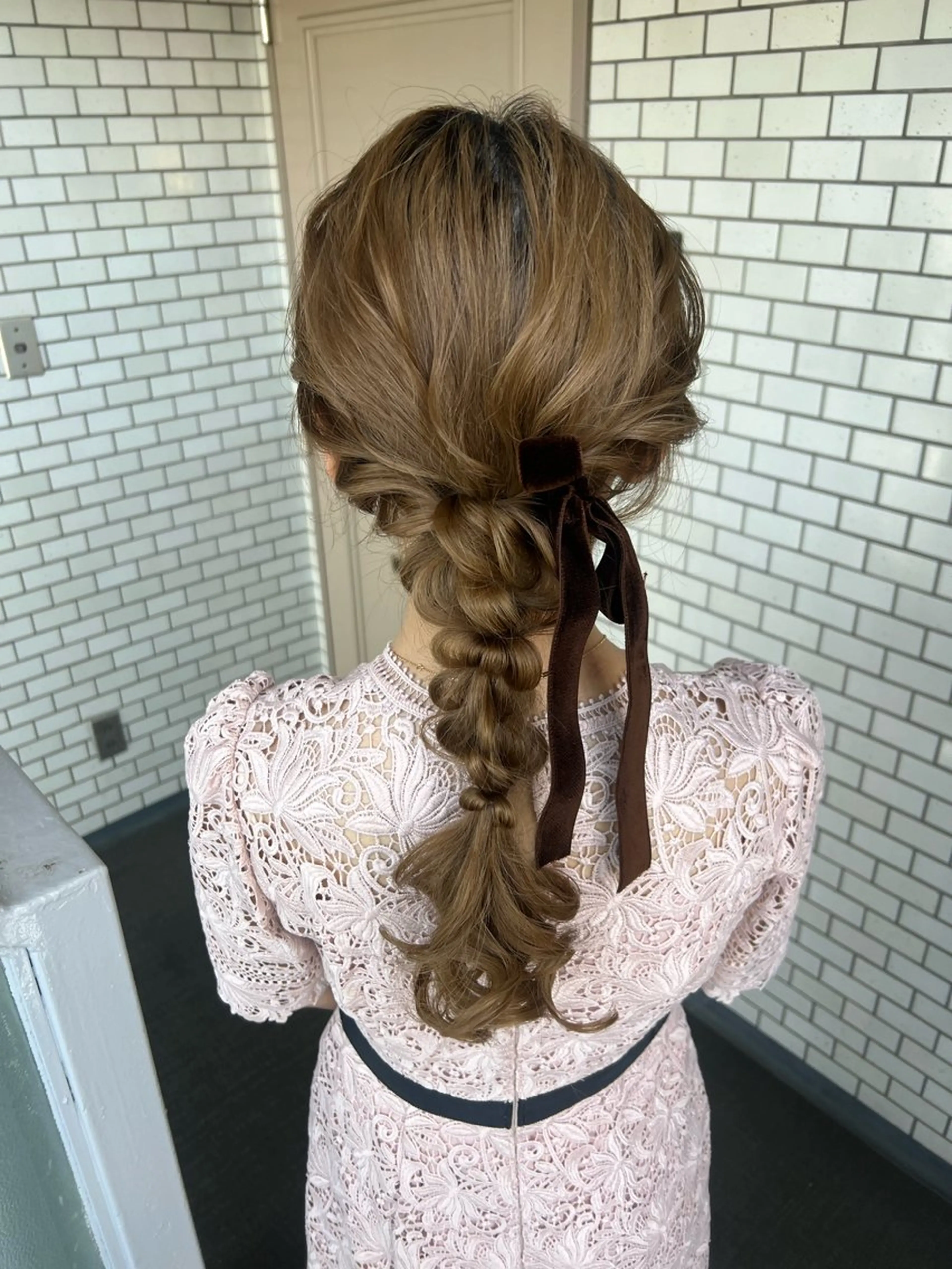 ヘアアレンジ ヘアセット 大人可愛いヘアメイク 💋🧚♀️しずかのヘアスタイル