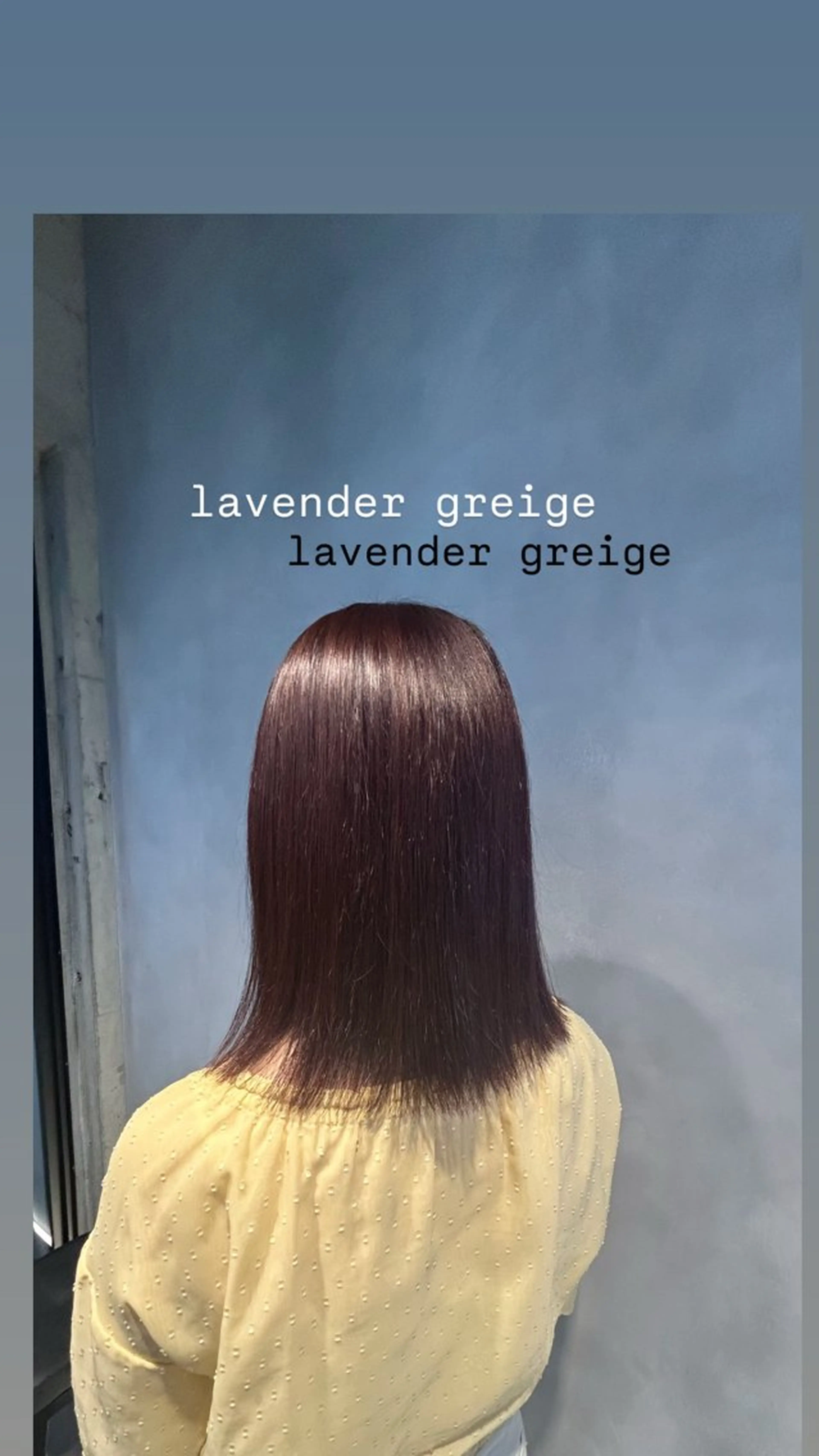 ミディアム カラー ヘアカラー トリートメント 茅ヶ崎/ハイトーン/ Ramuのヘアスタイル