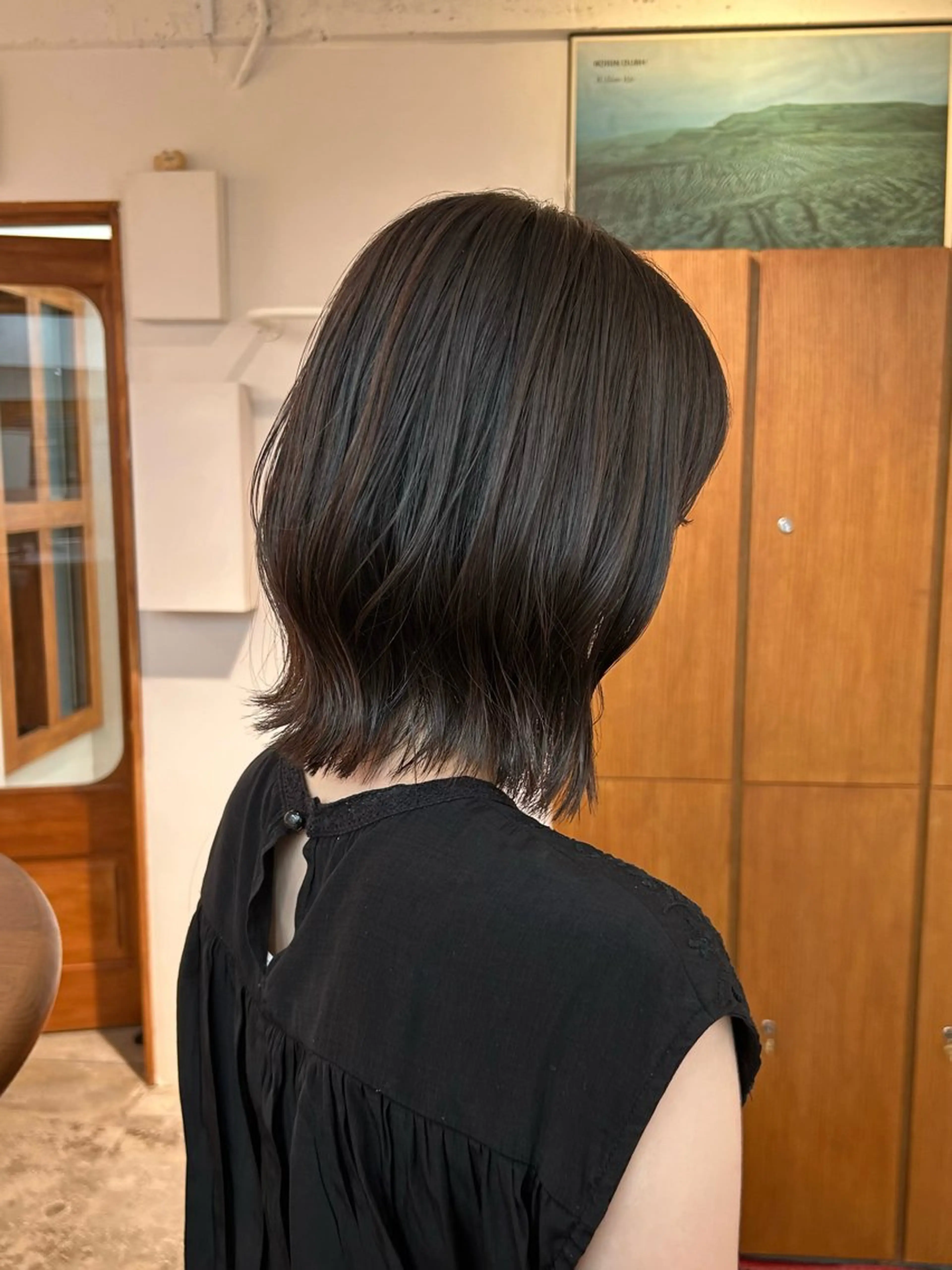 ミディアム 綾/ベージュカラー /パーマ🩰のヘアスタイル