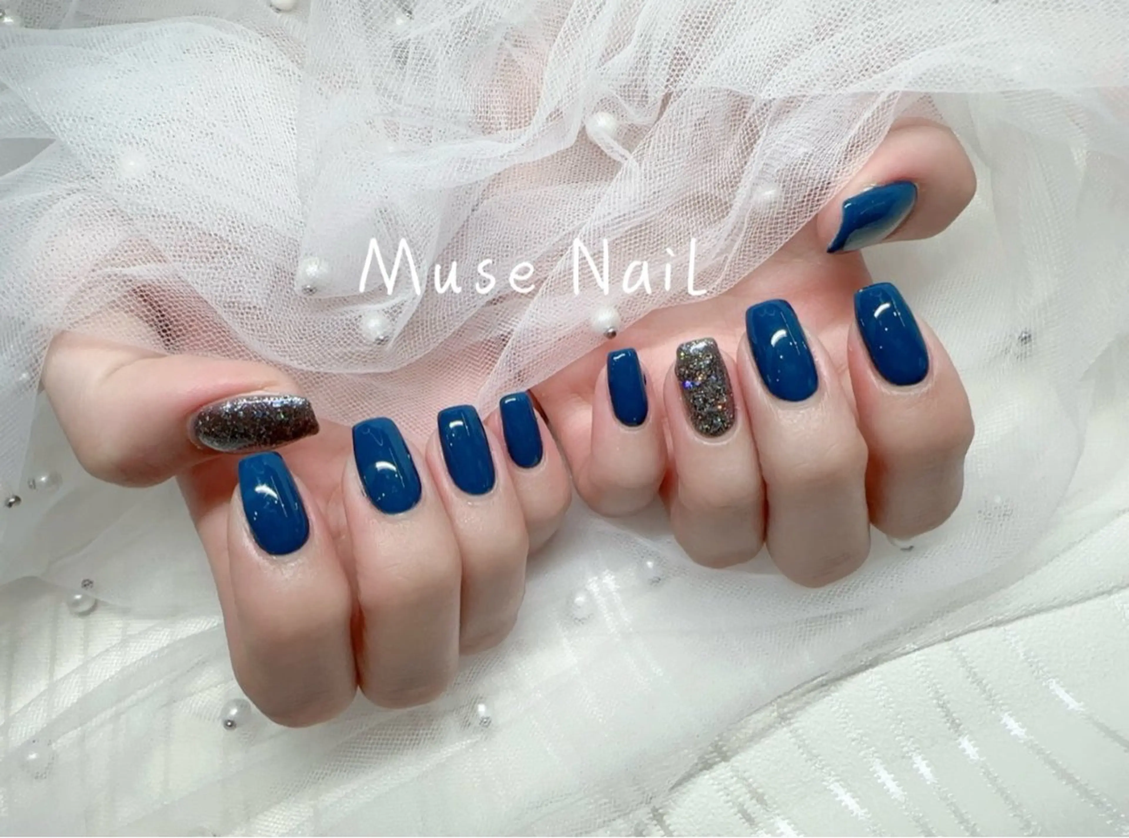 ネイル ワンカラーネイル ハンドネイル muse nailのネイルデザイン