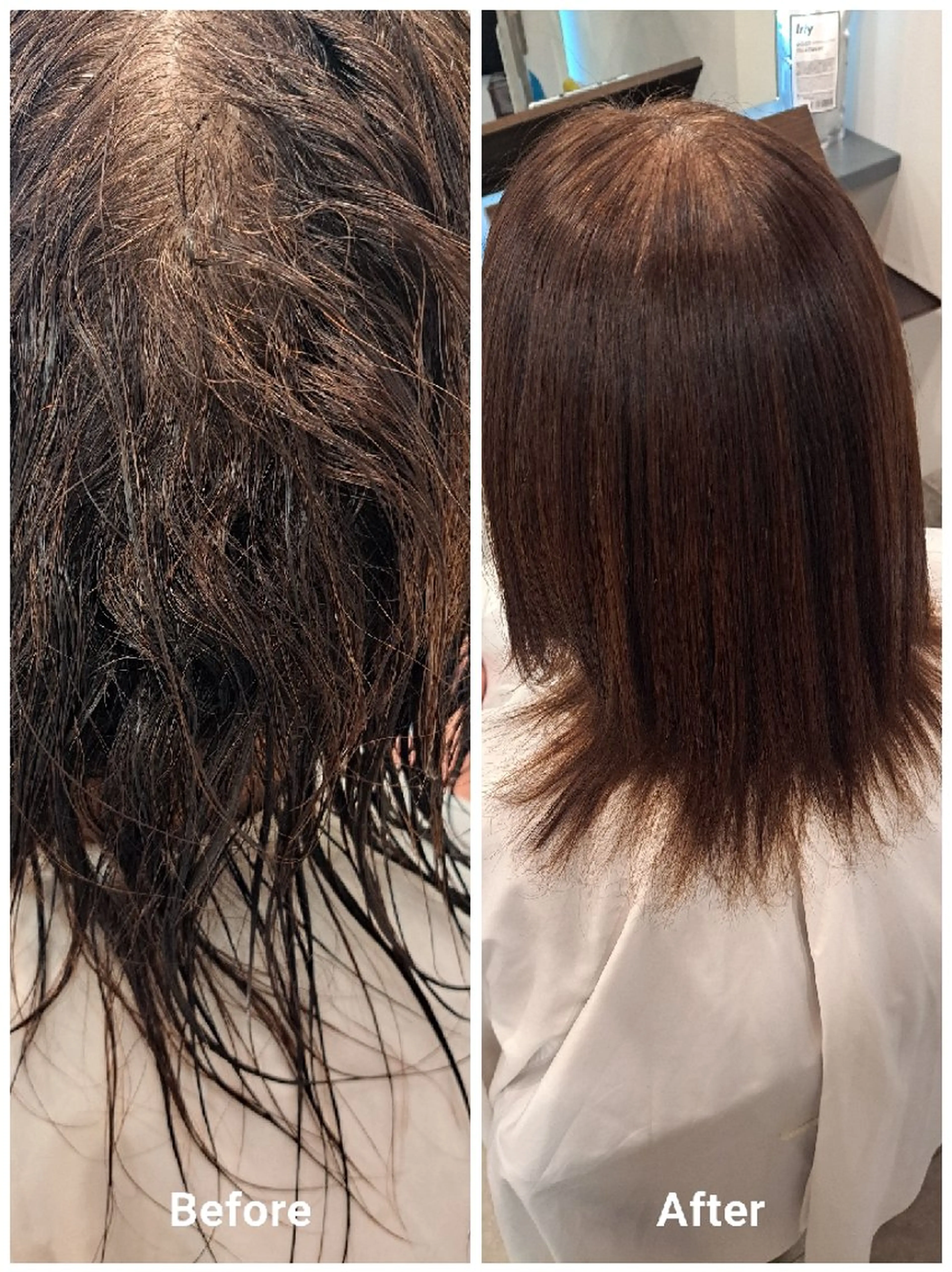 セミロング 縮毛矯正 縮毛矯正 from…所属・髪質改善ストレート♥ JUN🐱のヘアスタイル